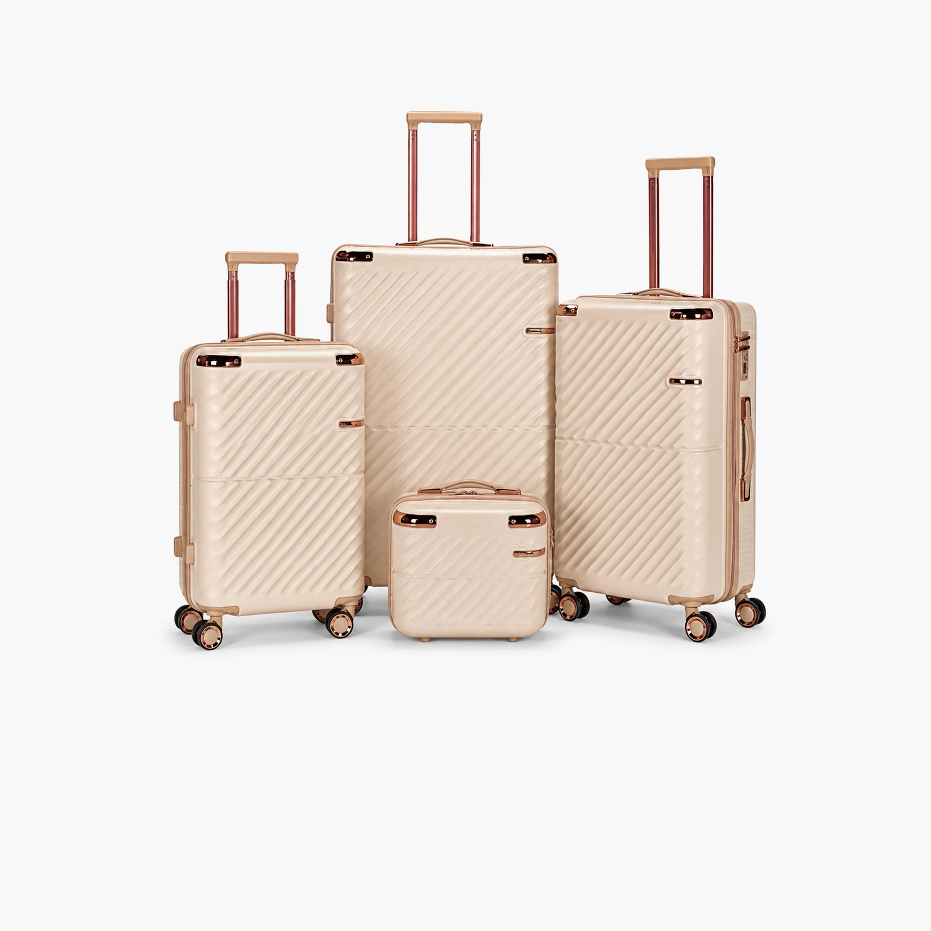 ليمرا - طقم شنط سفر 4 قطع جوانب ABS صلبة بأربع عجلات دوارة وقفل برقم سري-travel-luggagesandbags-luggage-image-1