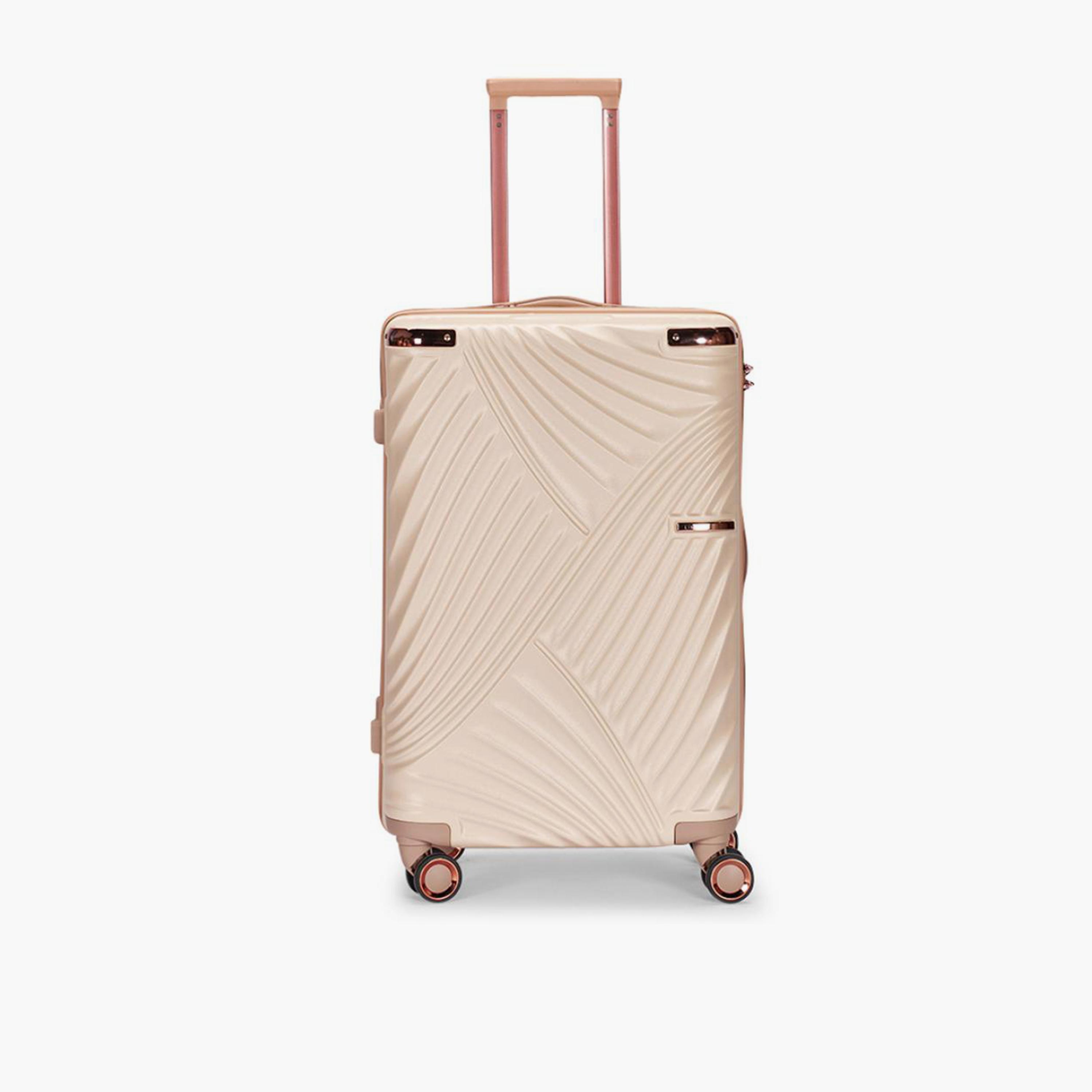 Limra 55 CM Small Cabin ABS Hard-Sided 4-Wheeler Spinner Trolley Bag with Combination Lock-travel-luggagesandbags-luggage-image-5