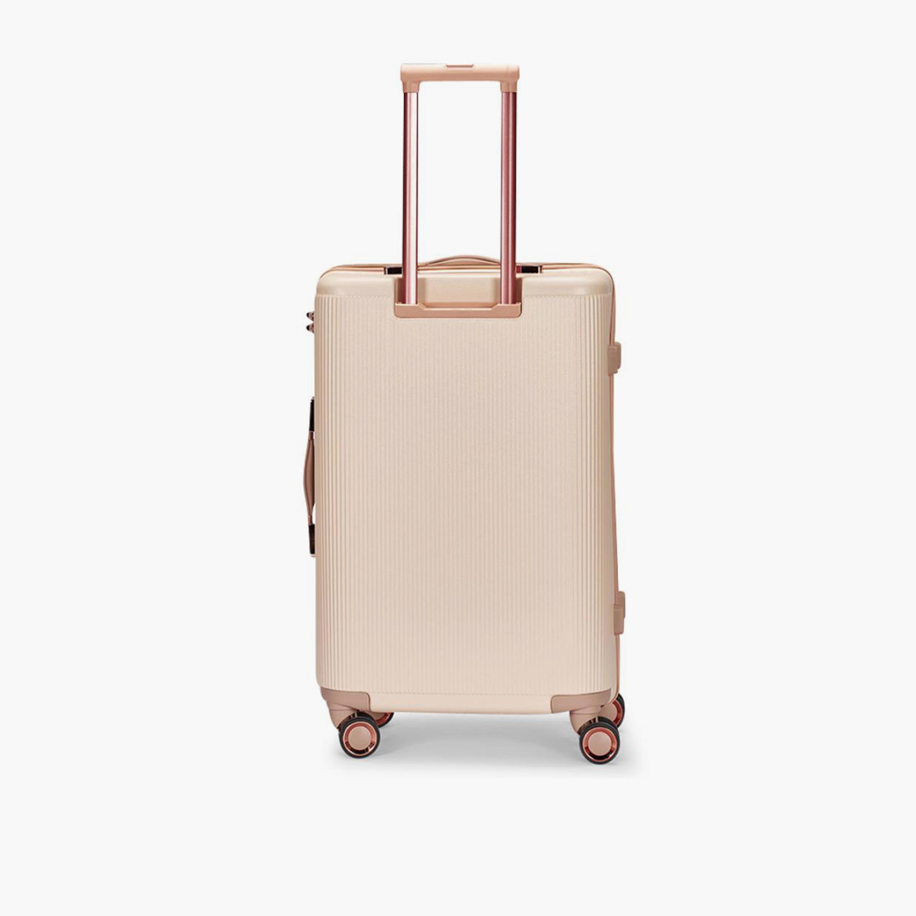Limra 55 CM Small Cabin ABS Hard-Sided 4-Wheeler Spinner Trolley Bag with Combination Lock-travel-luggagesandbags-luggage-image-6