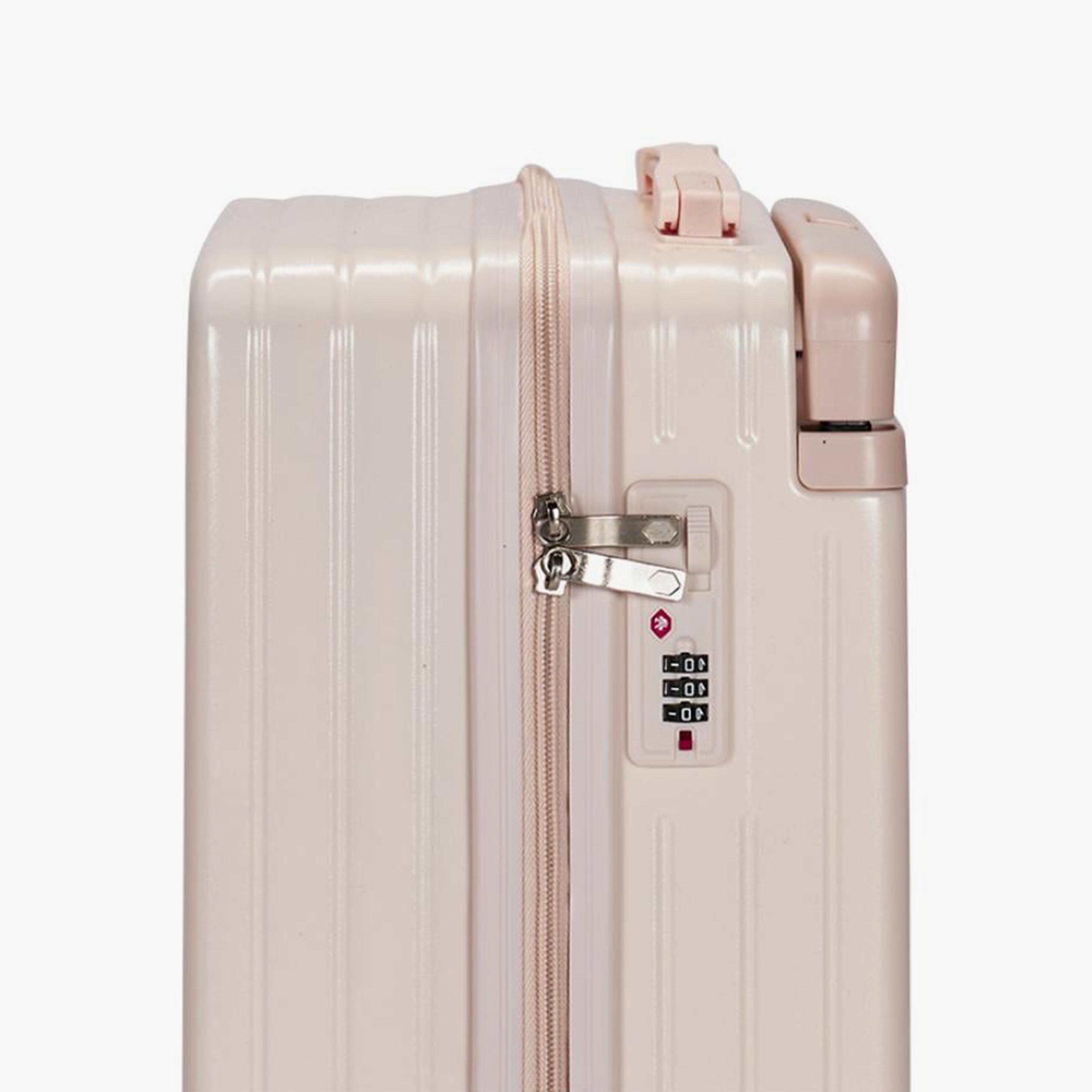 Limra Set of 3 Polycarbonate Hard-Sided 4-Wheeler Spinner Trolley Bags with Combination Lock-travel-luggagesandbags-luggage-image-6
