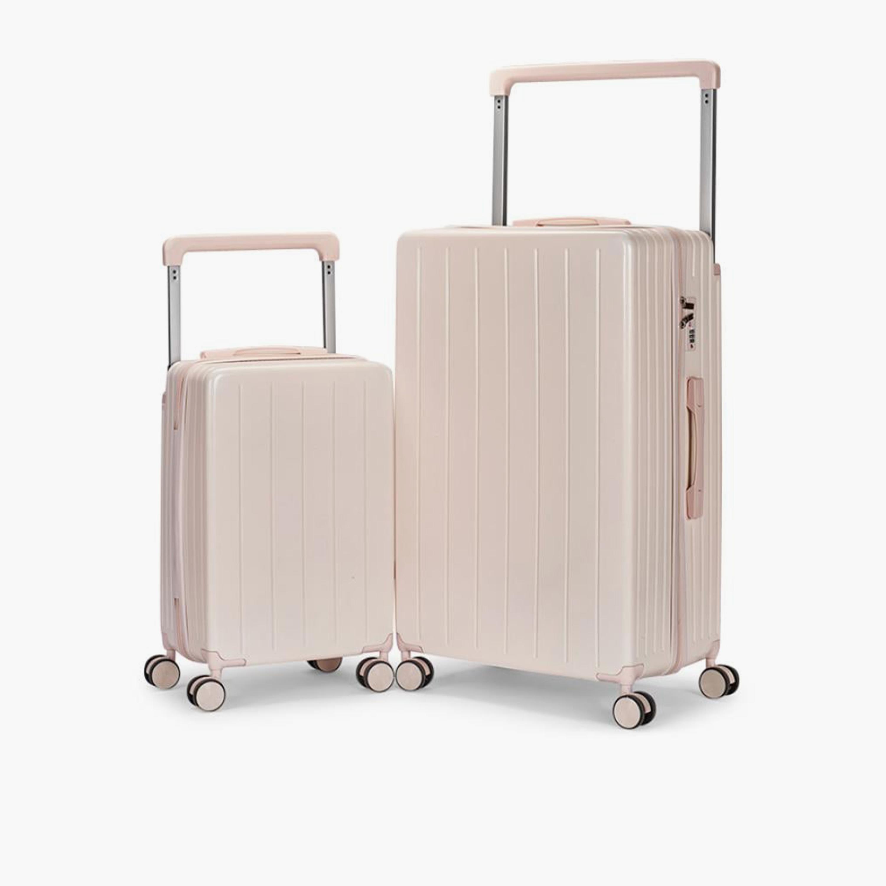 Limra Set of 3 Polycarbonate Hard-Sided 4-Wheeler Spinner Trolley Bags with Combination Lock-travel-luggagesandbags-luggage-image-9