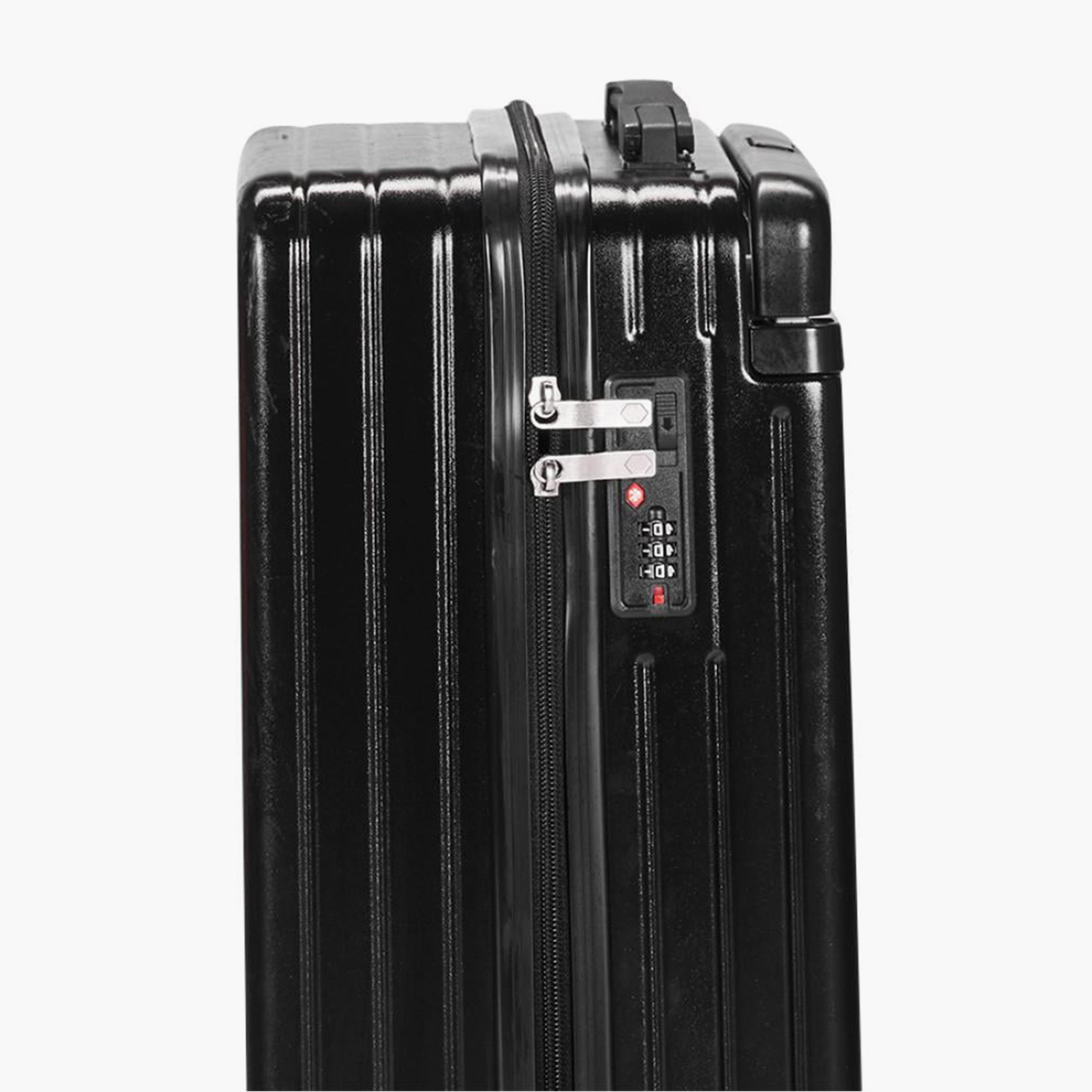 Limra Set of 3 Polycarbonate Hard-Sided 4-Wheeler Spinner Trolley Bags with Combination Lock-travel-luggagesandbags-luggage-image-6