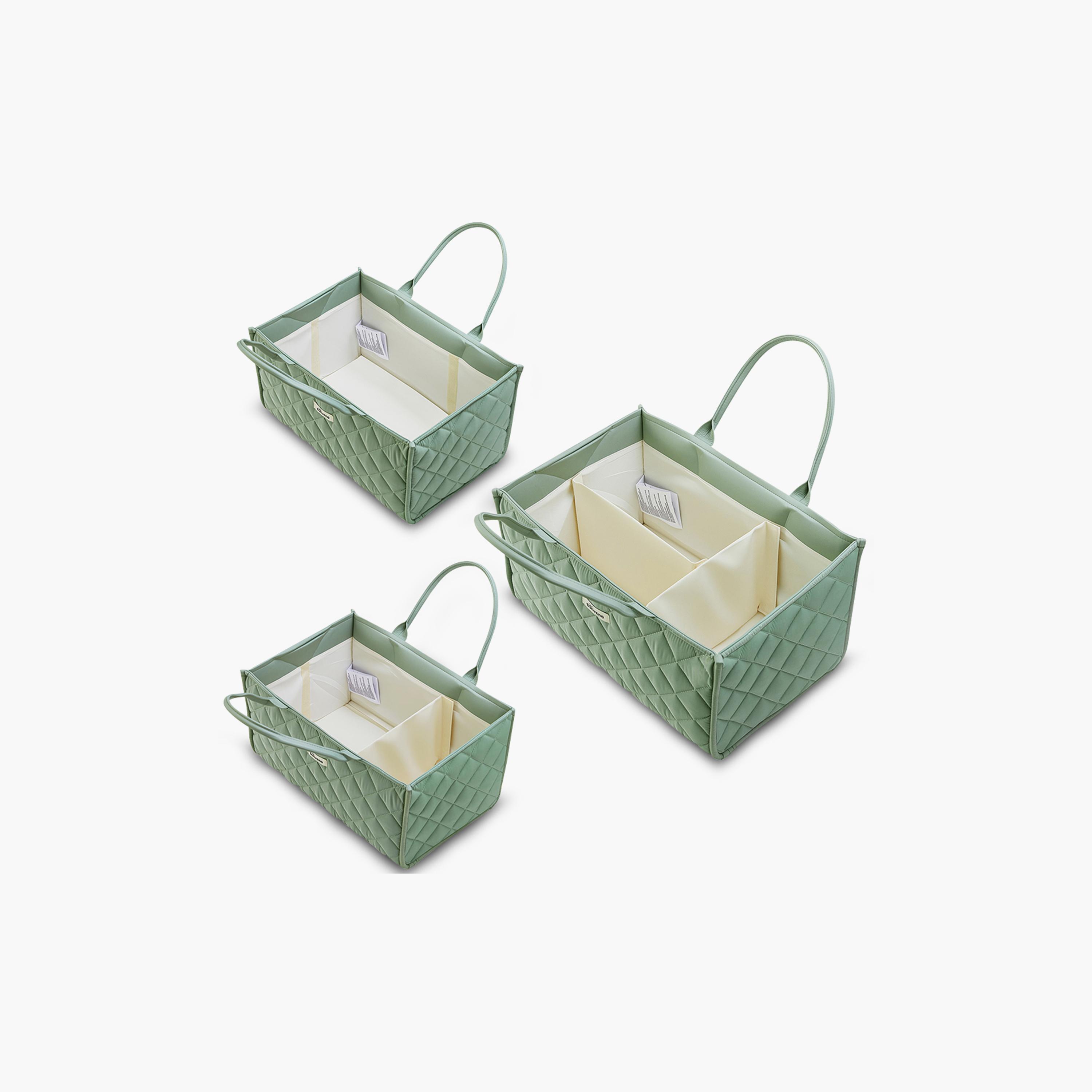 Sunveno Foldable Nursery Organizer Caddy with Removable Dividers & Carry Handles-baby-nursery-furniture-wardrobesandstorage-image-13