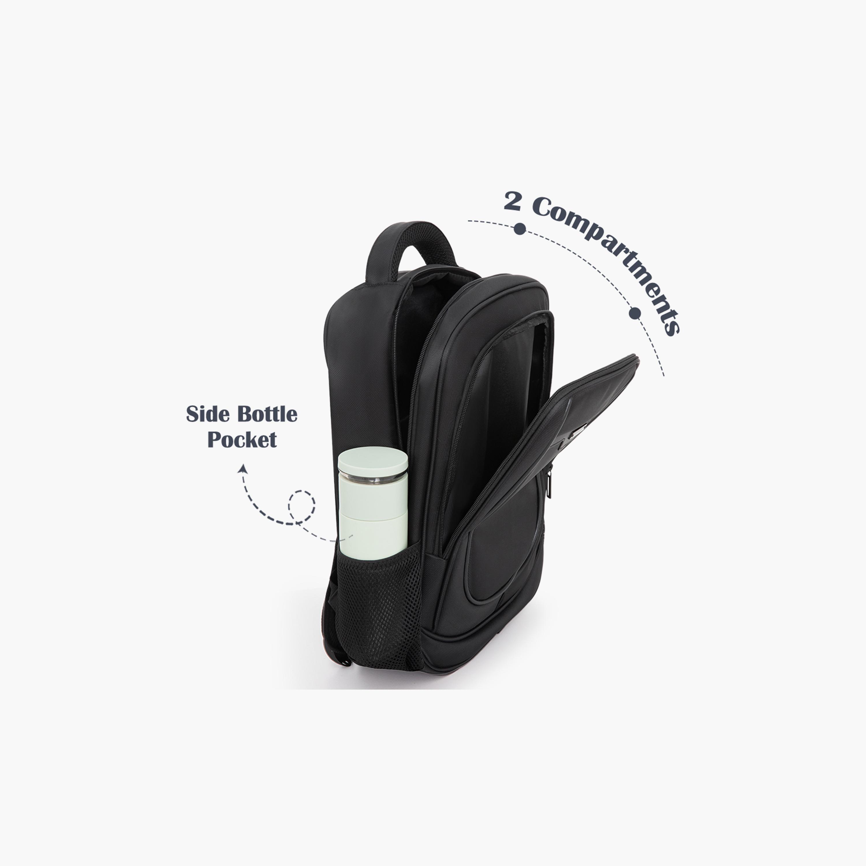 Eazy Kids School Backpack for 5-13 Yrs with Insulated Stainless Steel Bottle - 16 Inch-school-bagsandbackpacks-backpacks-image-2