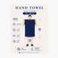 طقم 4 مناشف يد 310 غ/م² - دونتيلا - 50x90 سم-household-bathandlaundry-bathlinen-towels-image-12