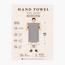 طقم 4 مناشف يد 310 غ/م² - دونتيلا - 50x90 سم-household-bathandlaundry-bathlinen-towels-image-5