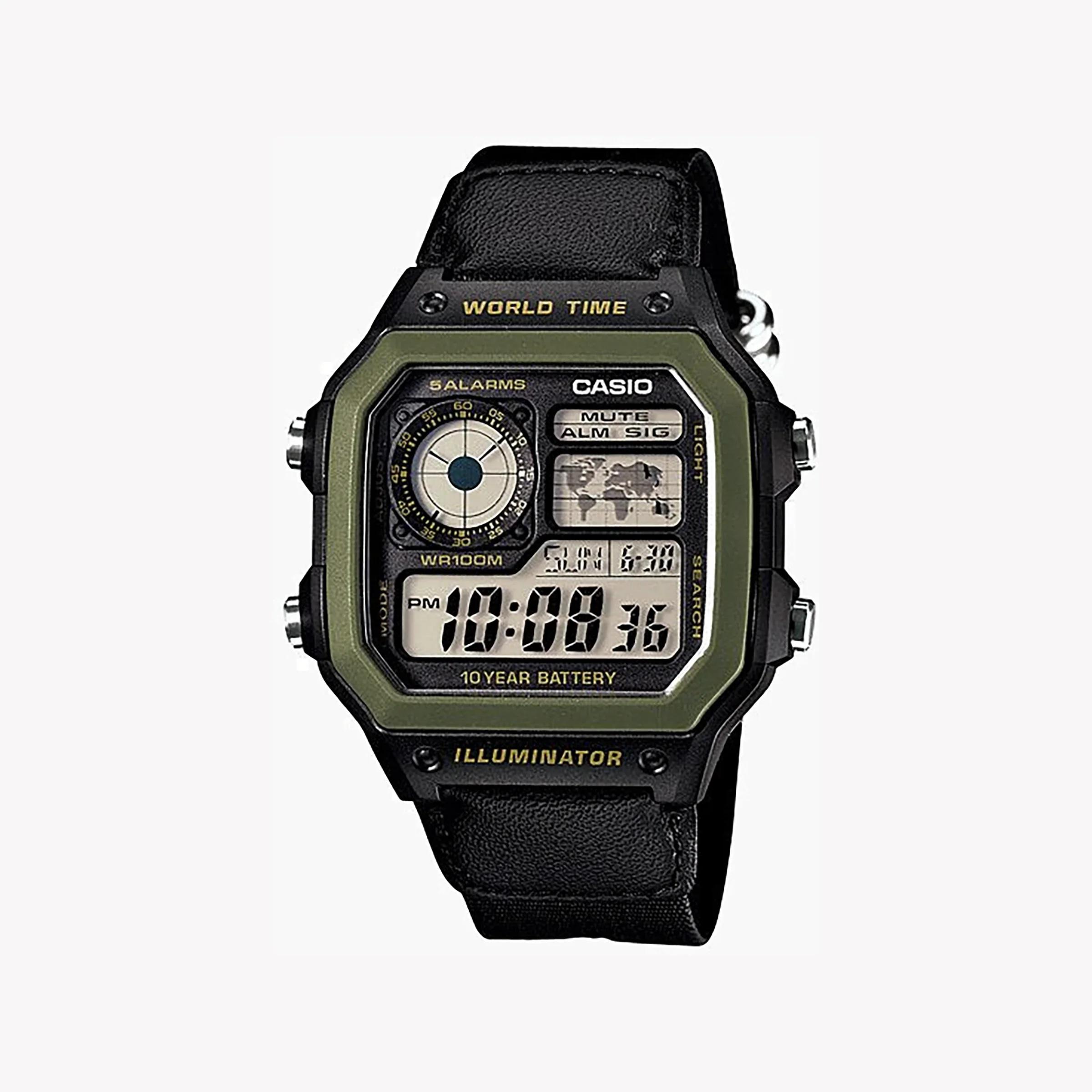 Casio Men's Digital Black Dial Watch  | AE-1200WHB-1BVDF-men-watchesandjewellery-watches-image-1