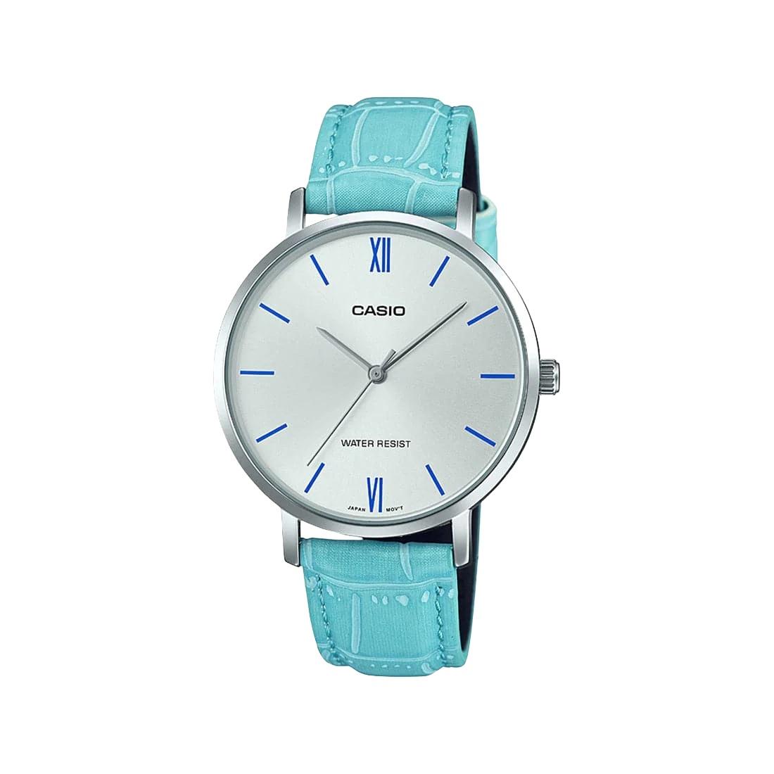 Casio Women's Analog White Dial Watch  | LTP-VT01L-7B3UDF-women-watchesandjewellery-watches-image-1