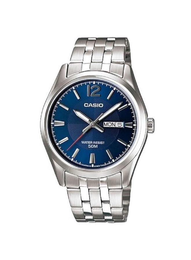 Casio Men's Analog Blue Dial Watch  | MTP-1335D-2AVDF-men-watchesandjewellery-watches-image-1