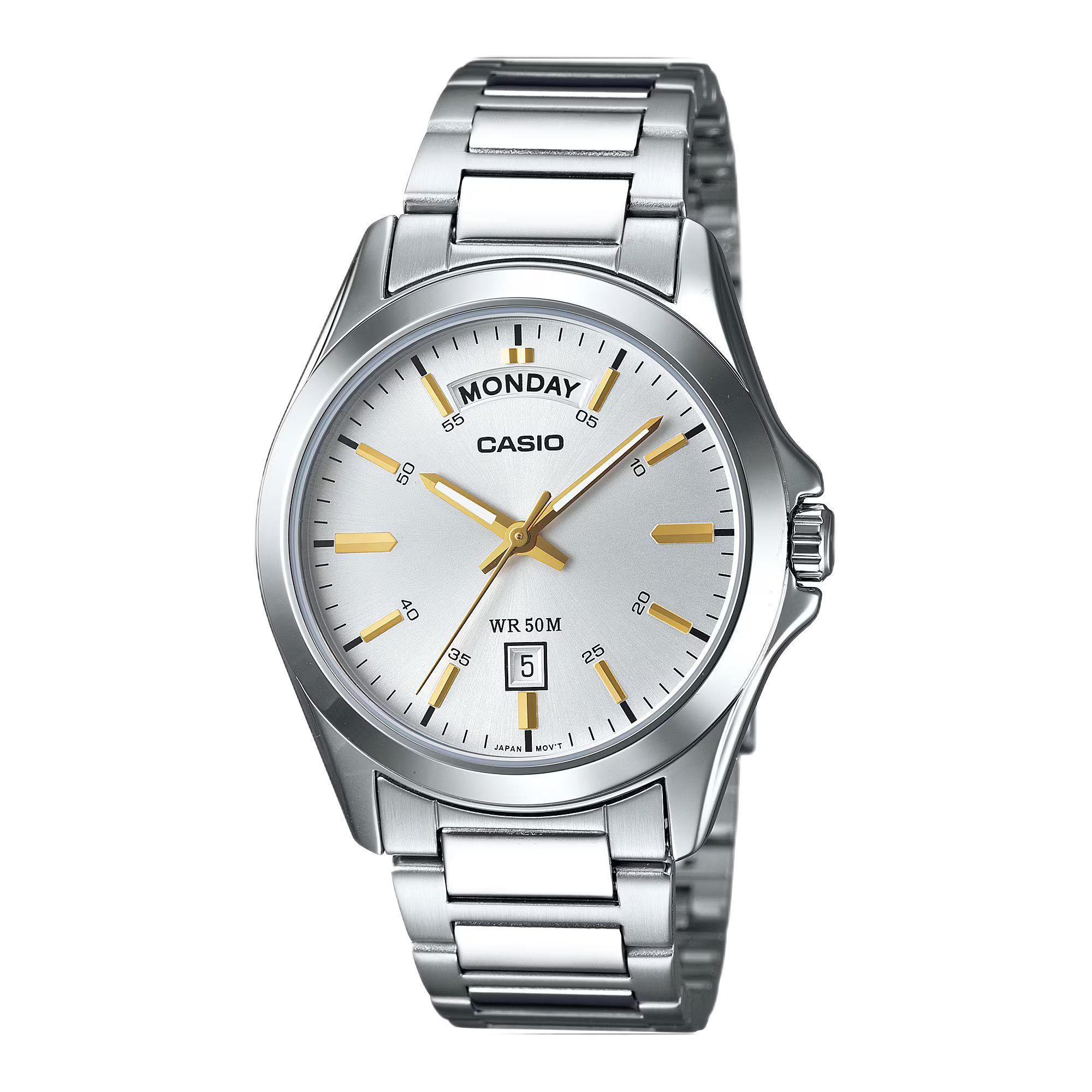Casio Men's Analog White Dial Watch  | MTP-1370D-7A2VDF-men-watchesandjewellery-watches-image-1