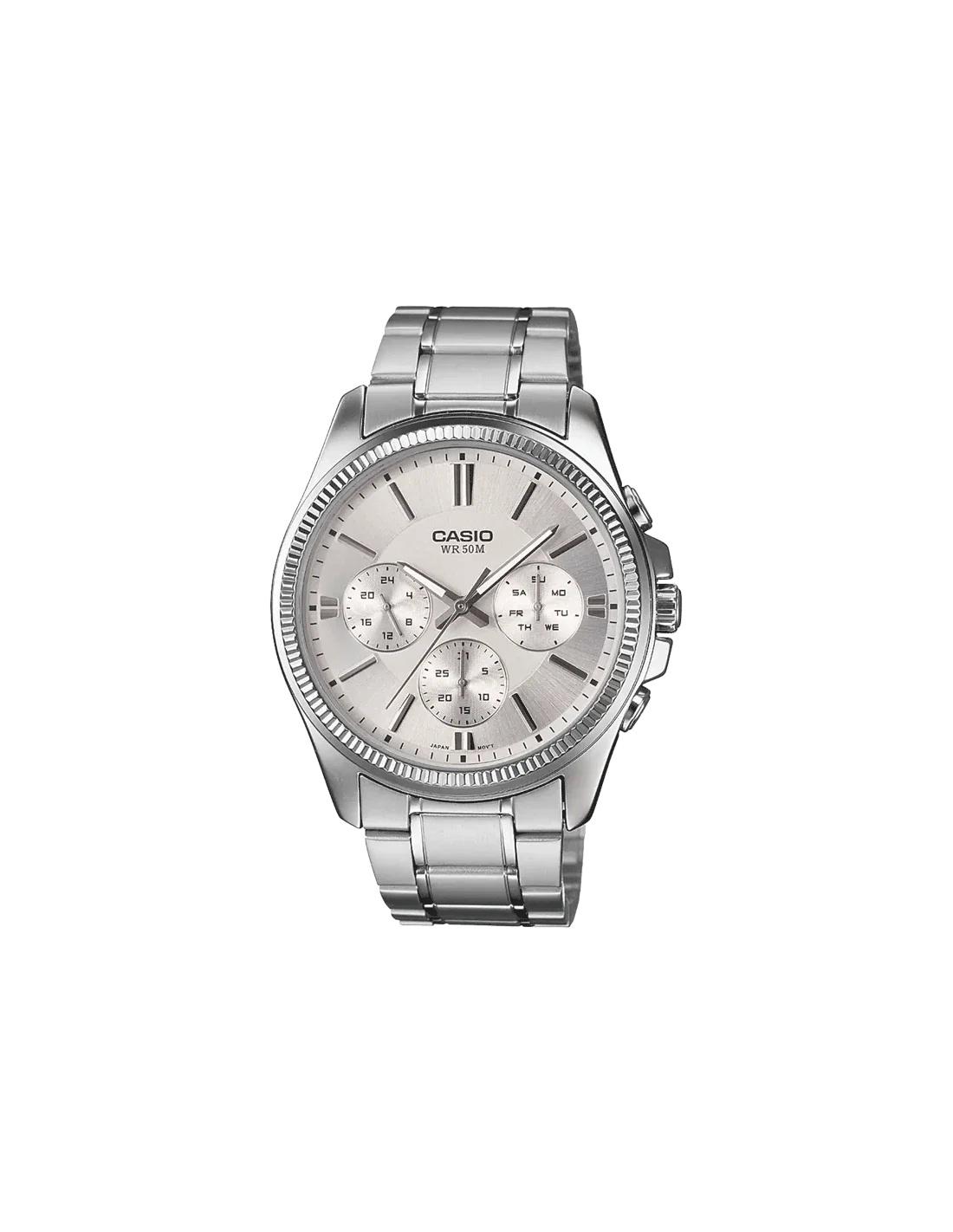 Casio Men's Analog White Dial Watch  | MTP-1375D-7AVDF-men-watchesandjewellery-watches-image-1