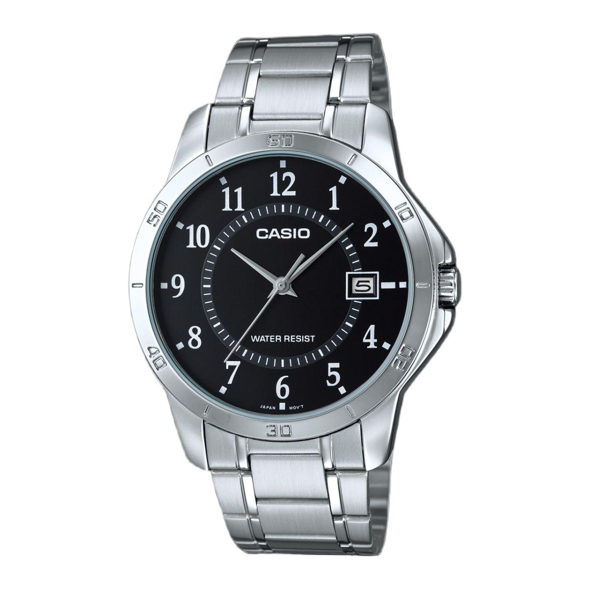 Casio Men's Analog Black Dial Watch  | MTP-V004D-1BUDF-men-watchesandjewellery-watches-image-1