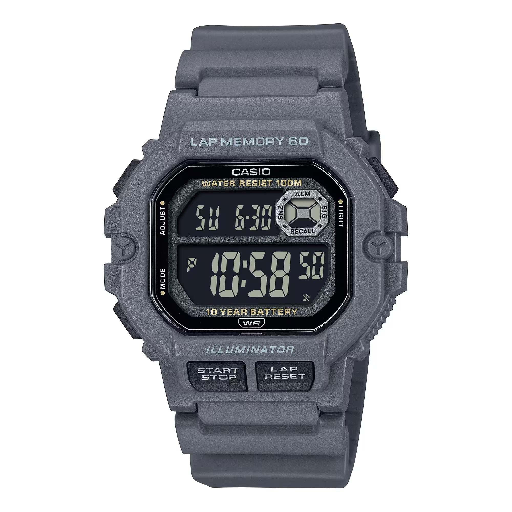 Casio Men's Digital Black Dial Watch  | WS-1400H-8BVDF-men-watchesandjewellery-watches-image-1