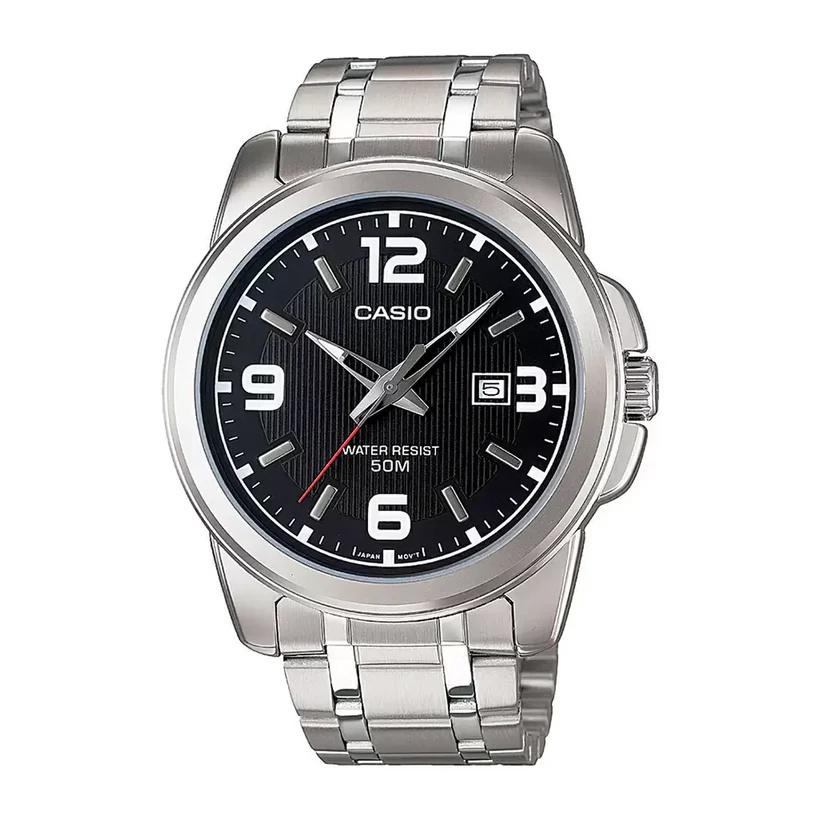 Casio Men's Analog Black Dial Watch  | MTP-1314D-1AVDF-men-watchesandjewellery-watches-image-1