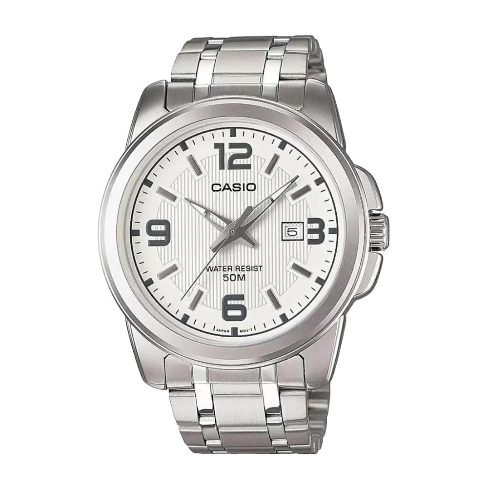 Casio Men's Analog White Dial Watch  | MTP-1314D-7AVDF-men-watchesandjewellery-watches-image-1