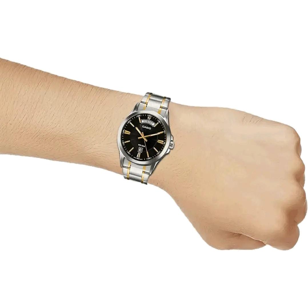 Casio Men's Analog Black Dial Watch  | MTP-1381G-1AVDF-men-watchesandjewellery-watches-image-4