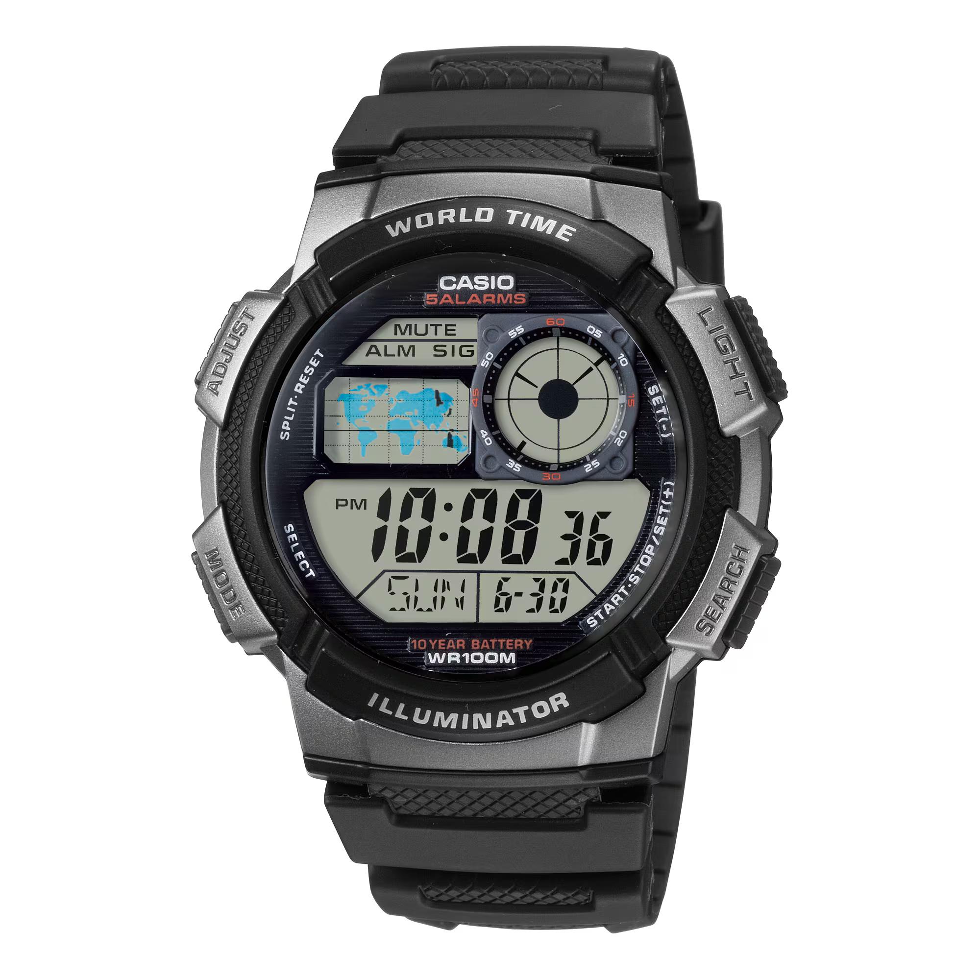 Casio Men's Digital Black Dial Watch  | AE-1000W-1BVDF-men-watchesandjewellery-watches-image-1