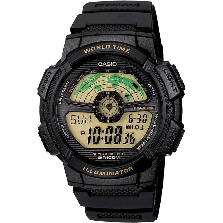 Casio Men's Digital Gold Dial Watch  | AE-1100W-1BVDF-men-watchesandjewellery-watches-image-1