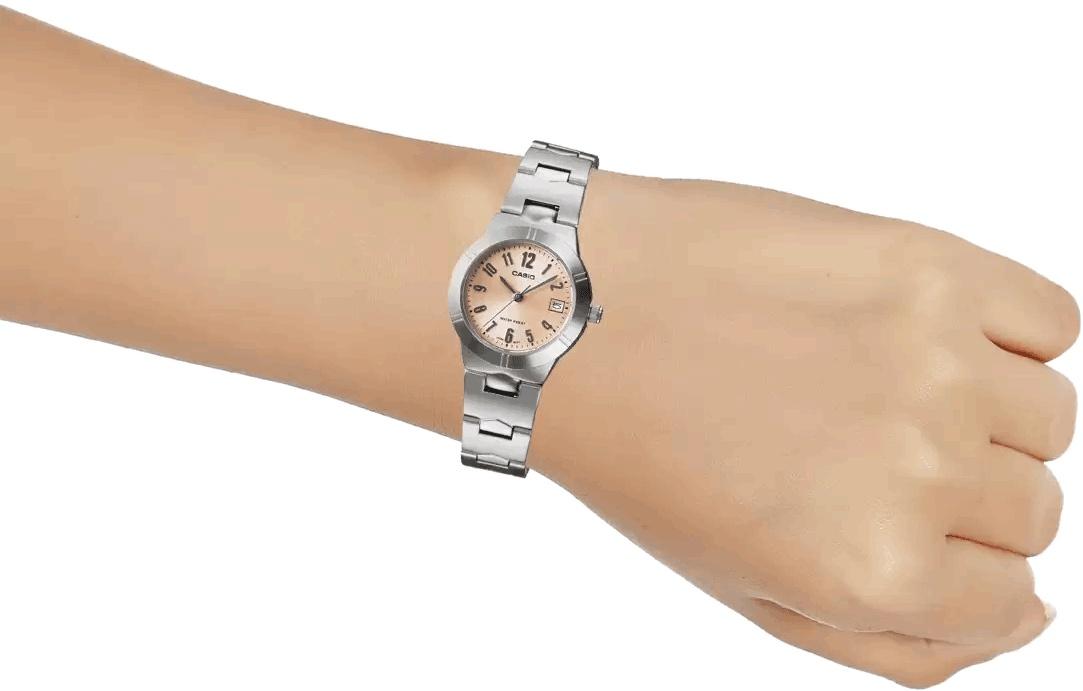 Casio Women's Analog Pink Dial Watch  | LTP-1241D-4A3DF-women-watchesandjewellery-watches-image-4