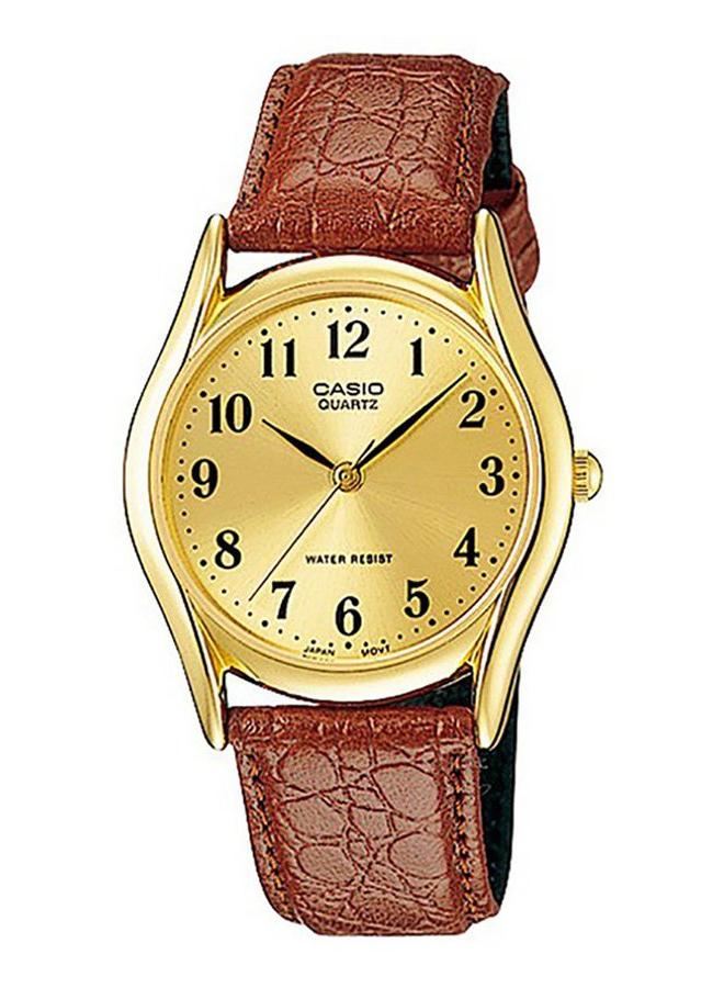 Casio Men's Analog Gold Dial Watch  | MTP-1094Q-9B-men-watchesandjewellery-watches-image-1