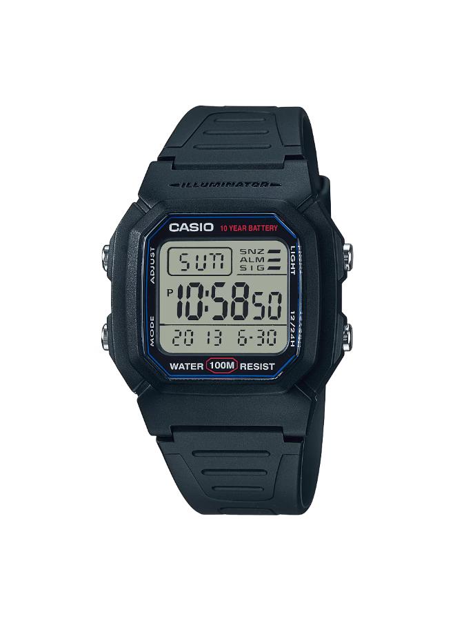 Casio Men's Digital Grey Dial Watch  | W-800H-1AVDF-men-watchesandjewellery-watches-image-1