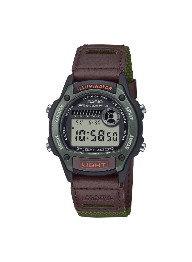 ساعة كاسيو رجالية رقمية بمينا أسود | W-220HF-3AVDF-men-watchesandjewellery-watches-image-1