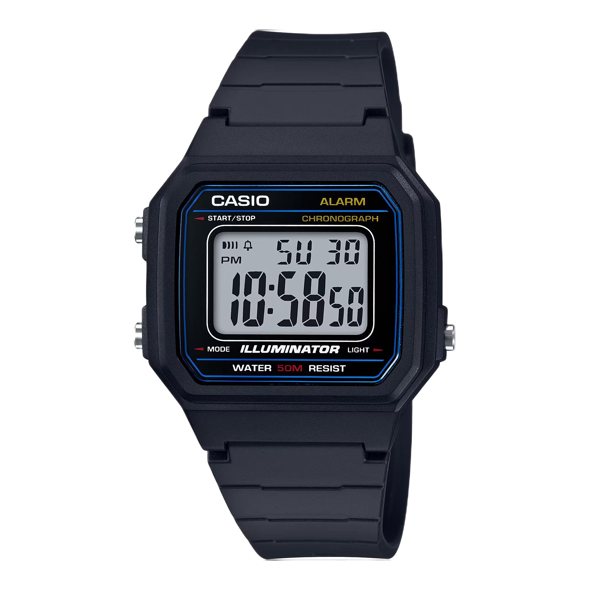 CASIO Men's Digital  Black Dial Watch  | W-217H-1AVDF-men-watchesandjewellery-watches-image-1