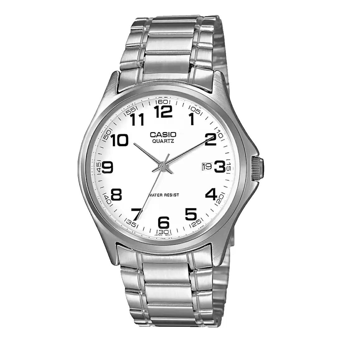ساعة كاسيو رجالية تناظرية بمينا فضي | MTP-1183A-7BDF-men-watchesandjewellery-watches-image-1
