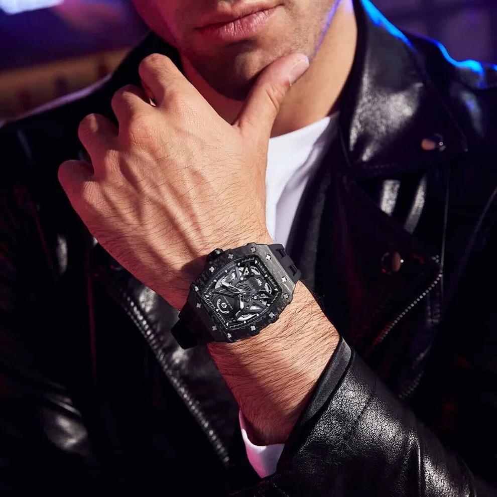 ساعة تسار بومبا الرجالية الأوتوماتيكية ذات المينا السوداء | TB8207CF-31-men-watchesandjewellery-watches-image-5