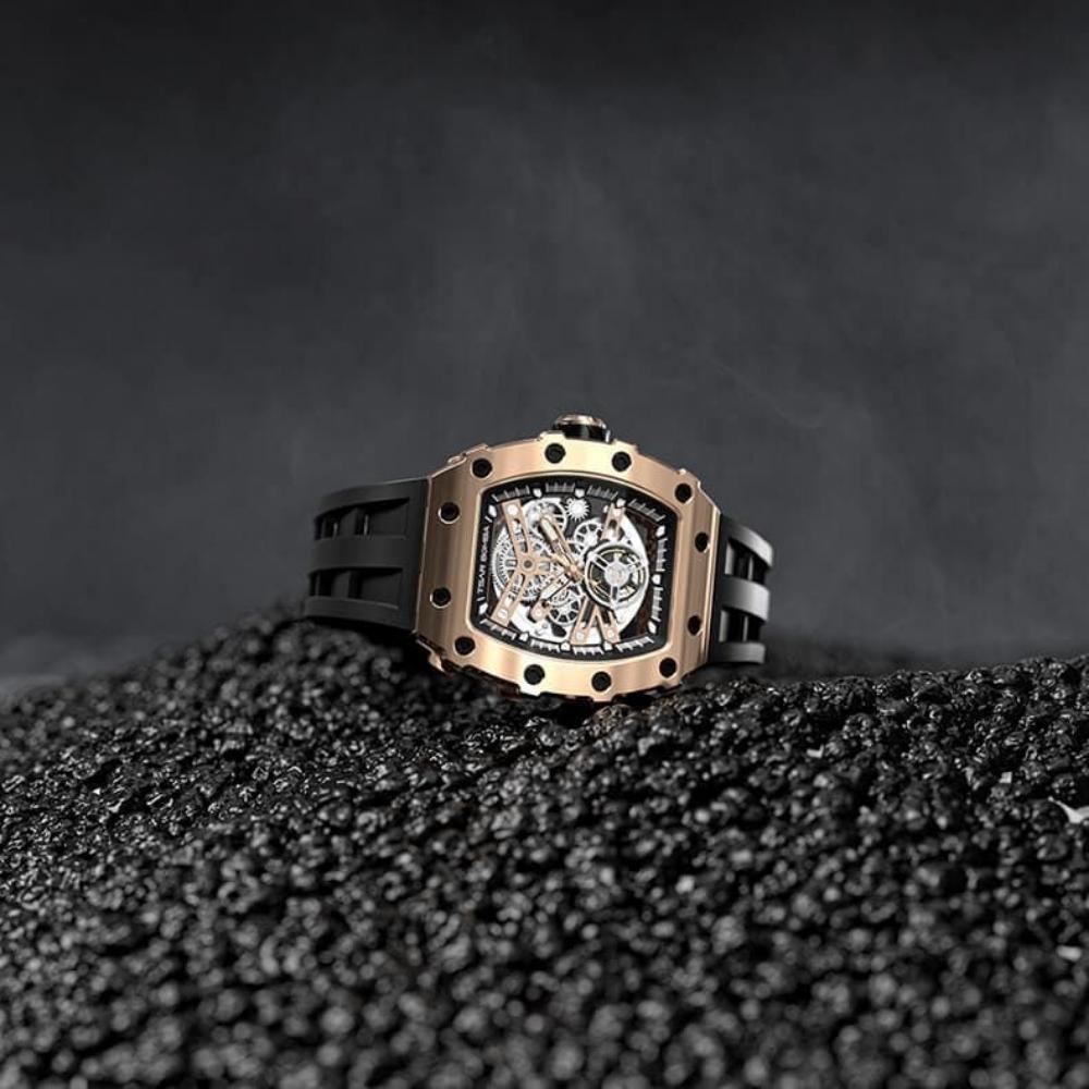 Tsar Bomba Men's Automatic ROSE GOLD Dial Watch  | TB8208A-46-men-watchesandjewellery-watches-image-2