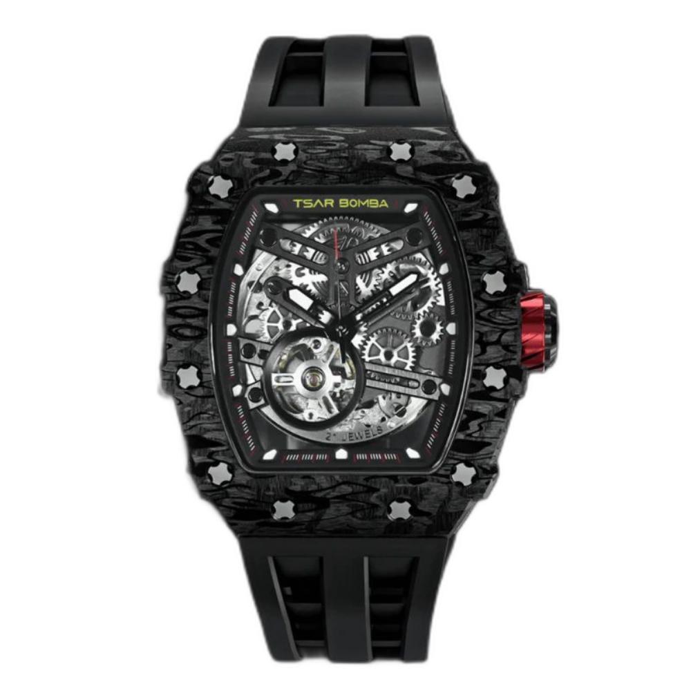 Tsar Bomba Men's Automatic Black Dial Watch  | TB8208CF-38-men-watchesandjewellery-watches-image-1