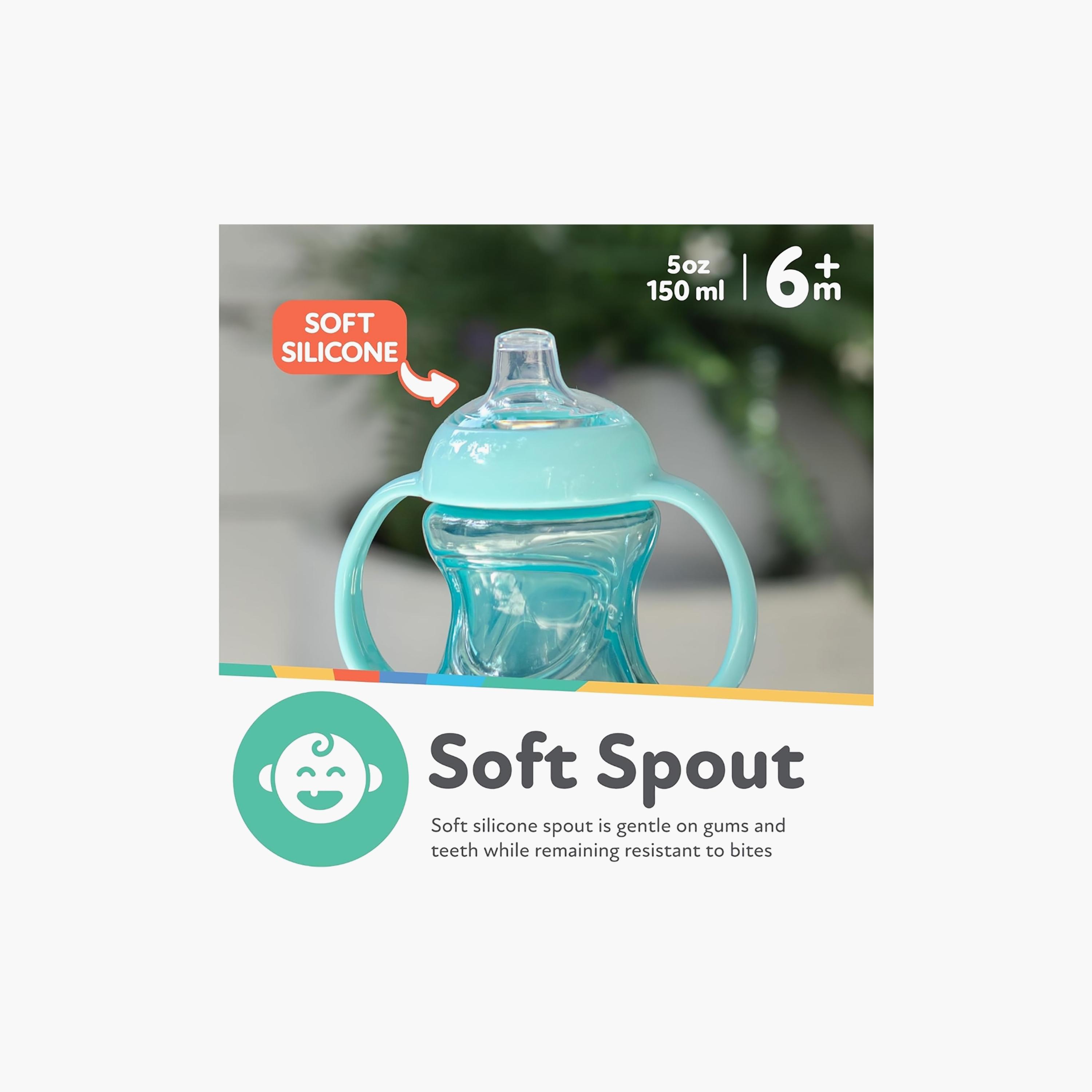 Nuby Mini Grip & Sip Spill Resistant Sippy Cup with Handles - Assorted - 150 ml-baby-feeding-mealtimeessentials-image-4