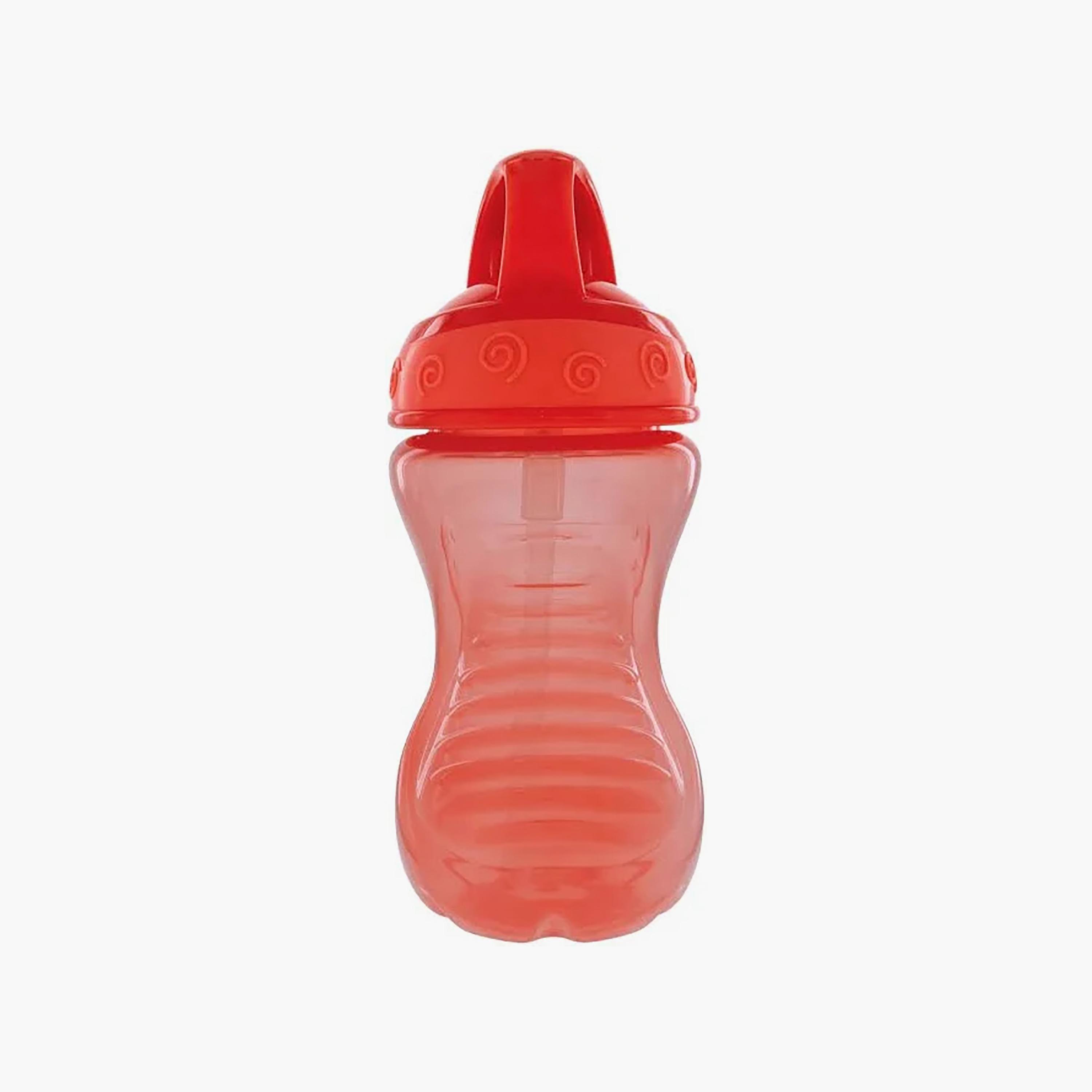 Nuby Flip It Hard Straw Drinking Cup with Flip Top Lid - Assorted - 300 ml-baby-feeding-mealtimeessentials-image-4