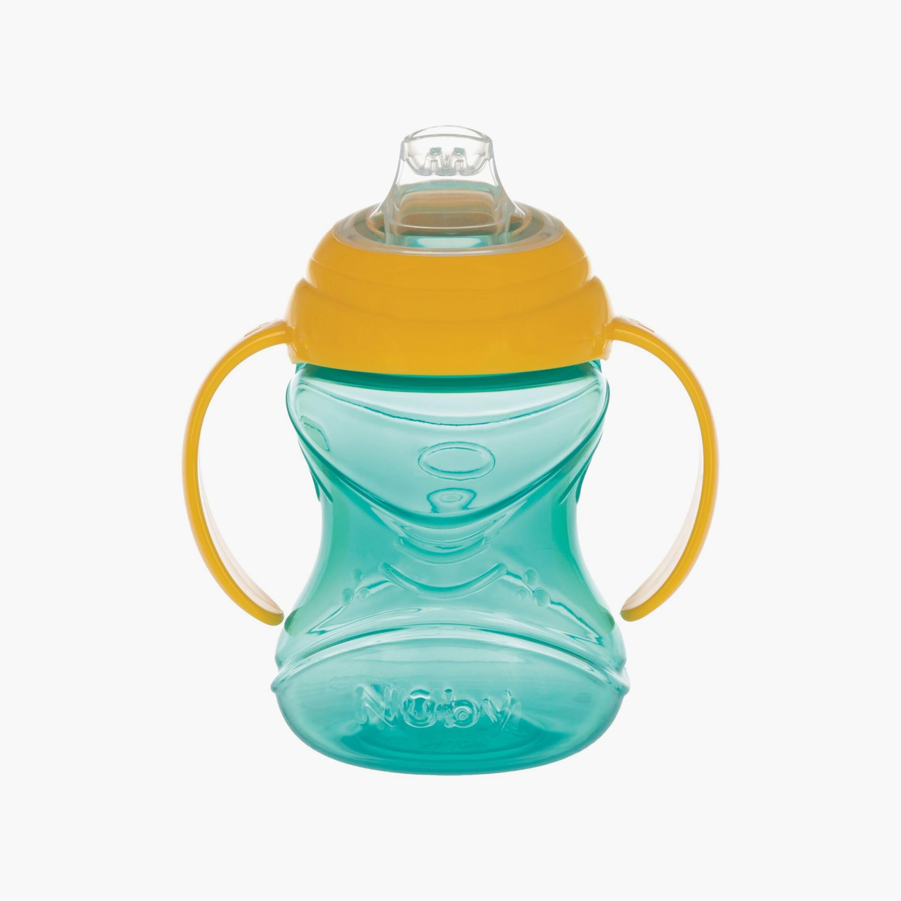 Nuby Grip & Sip Spill Resistant Training Cup with Handles - Assorted - 240 ml-baby-feeding-mealtimeessentials-image-1
