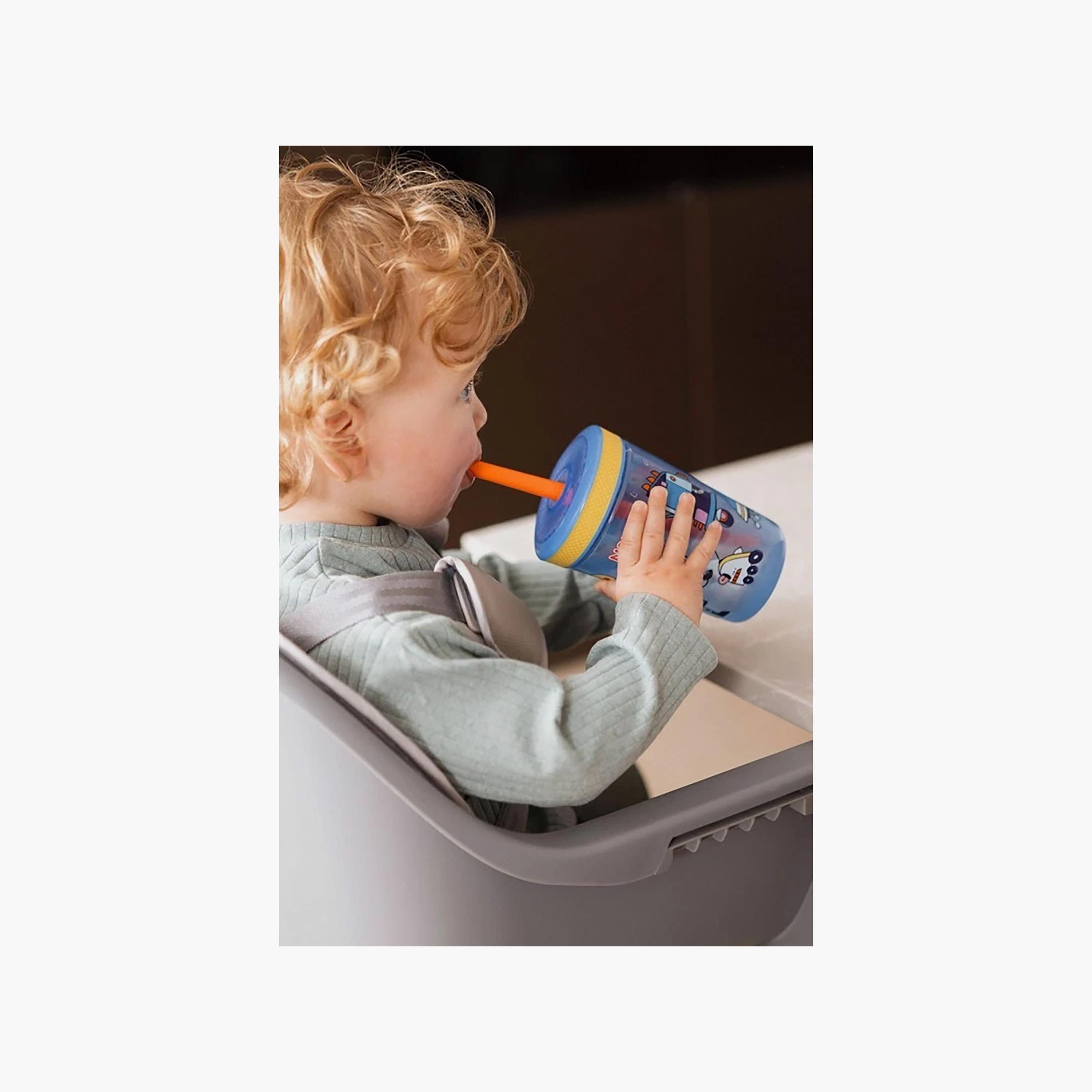 Nuby Sip It Swirler Straw Cup with Leak Resistant -Assorted - 443 ml-baby-feeding-mealtimeessentials-image-3