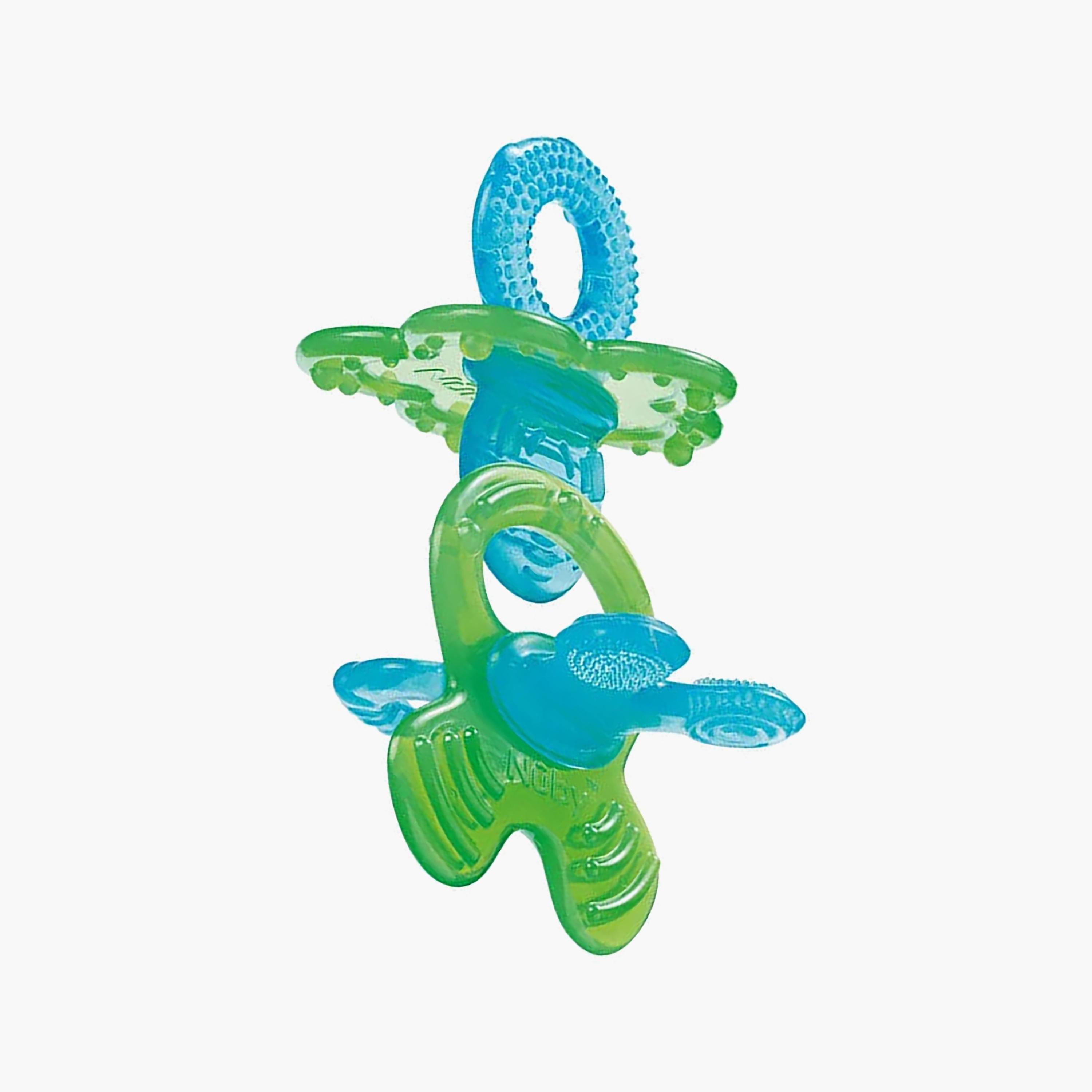 Nuby 2-Piece Soft Silicone Chewbies Teether Toy-toys-babyandtoddlertoys-rattlesandteethers-image-1