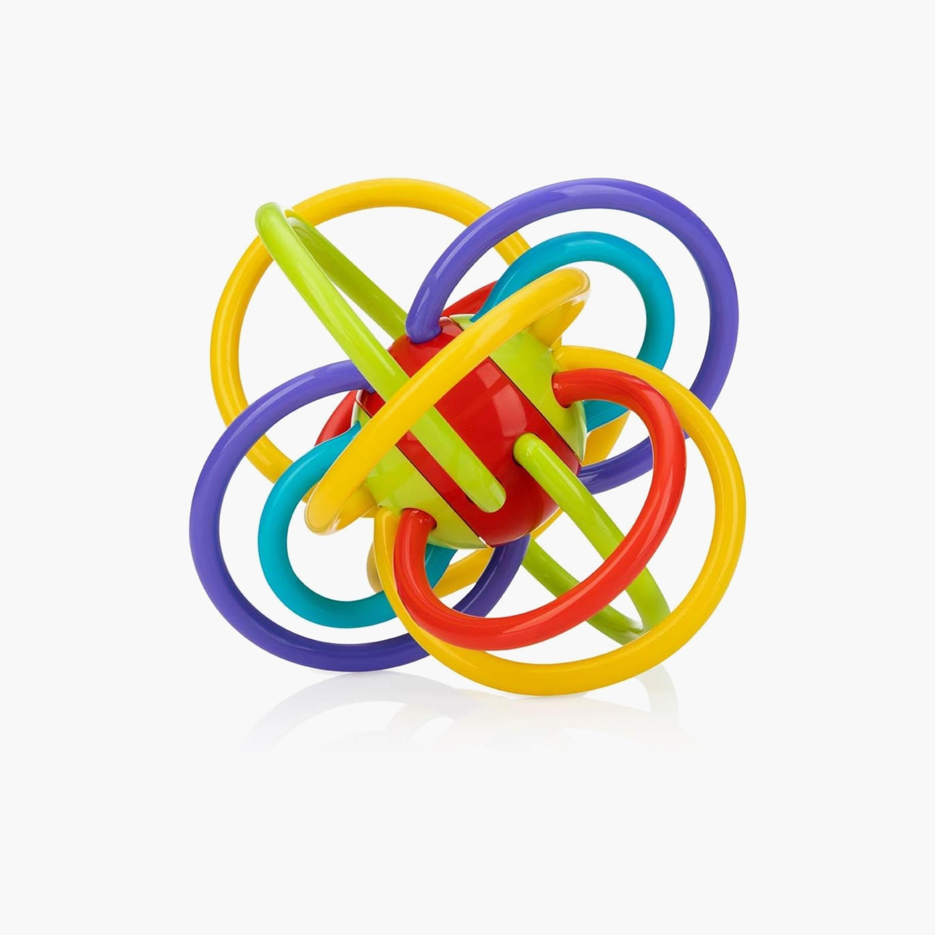 لعبة عضاضة متعددة الملمس لوتس أوف لويبس من نوبي-toys-babyandtoddlertoys-rattlesandteethers-image-1