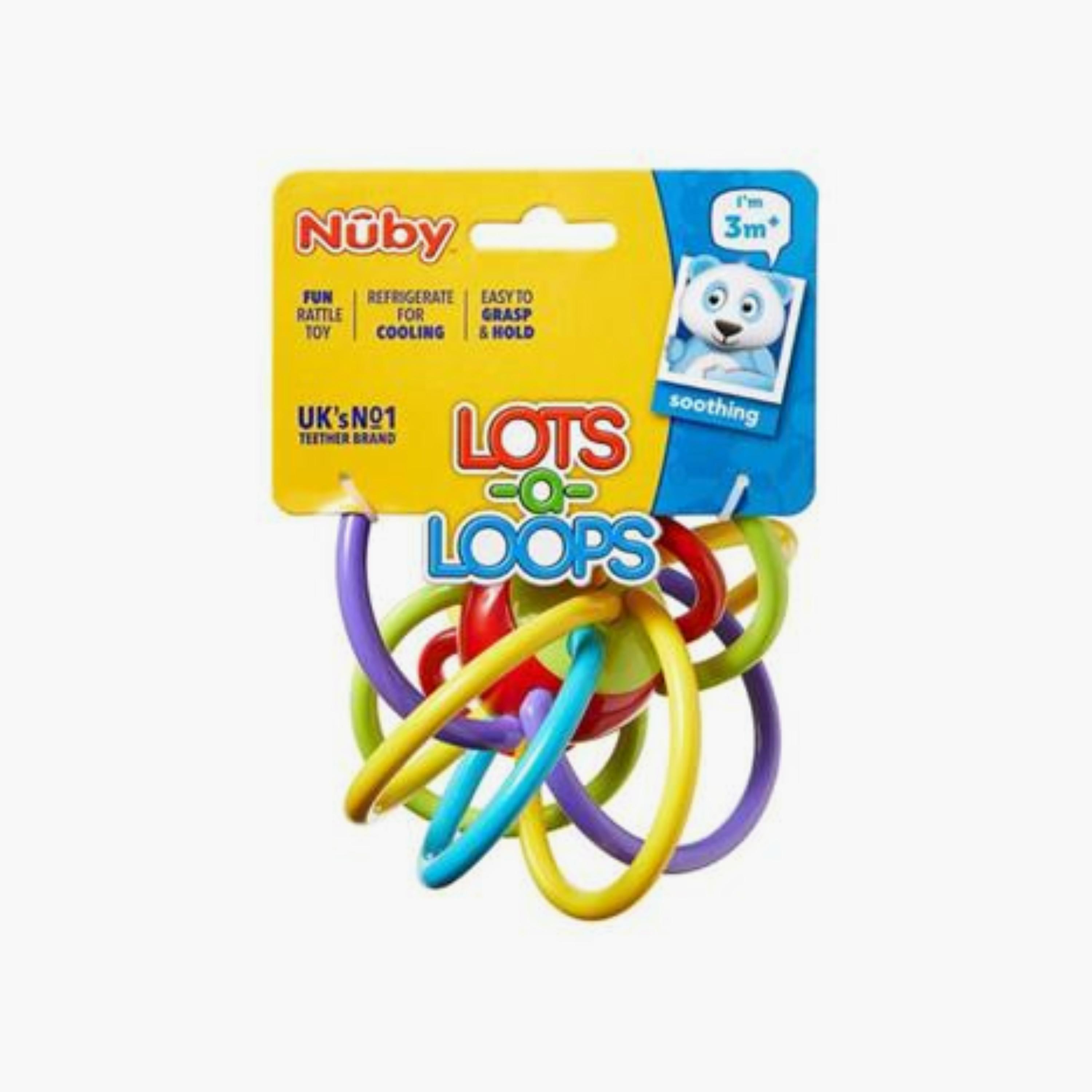 لعبة عضاضة متعددة الملمس لوتس أوف لويبس من نوبي-toys-babyandtoddlertoys-rattlesandteethers-image-3