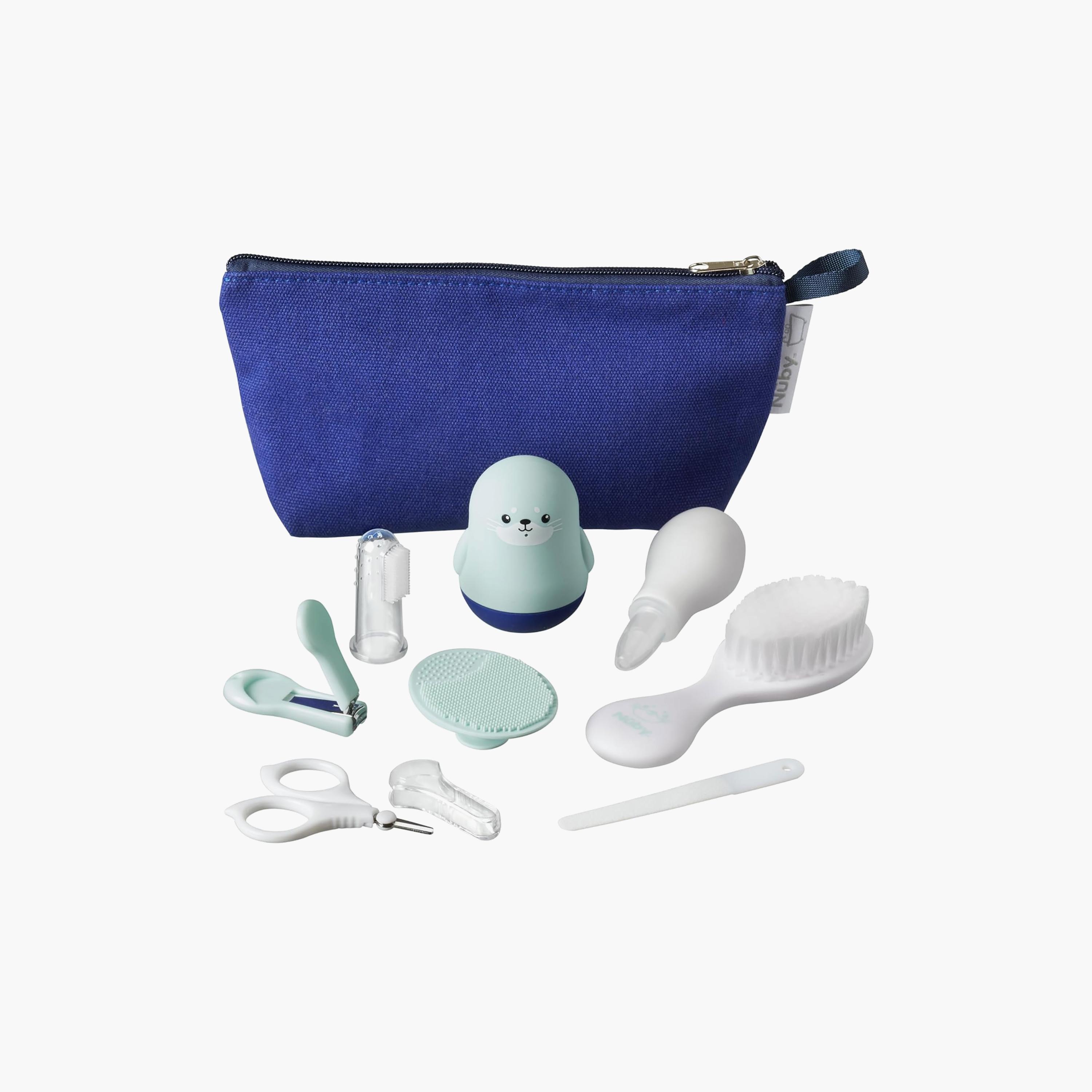 Nuby Bathtime Care Grooming and Hygiene Essentials Set with Brush-baby-bathandcare-hairbodyskincare-image-1