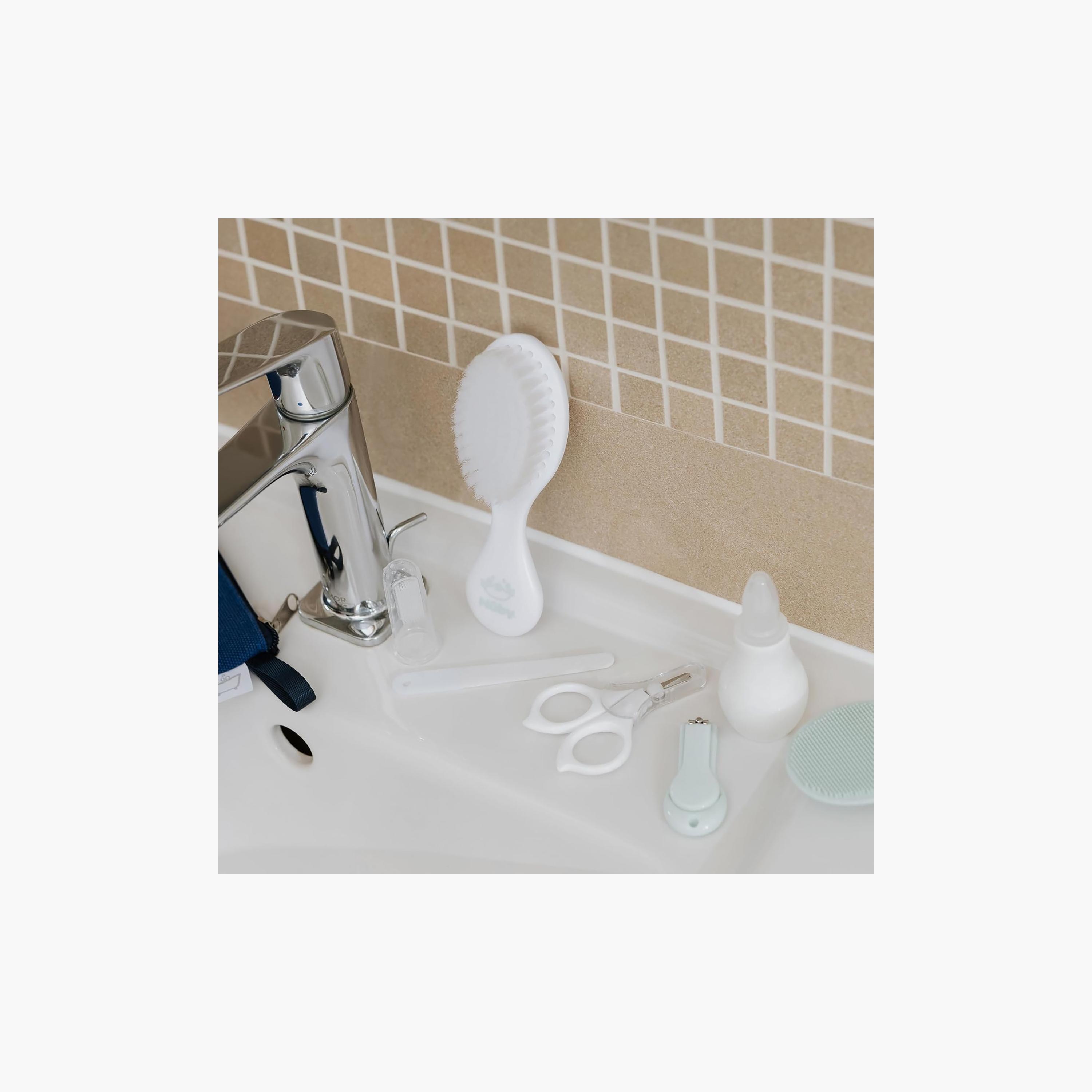 Nuby Bathtime Care Grooming and Hygiene Essentials Set with Brush-baby-bathandcare-hairbodyskincare-image-14