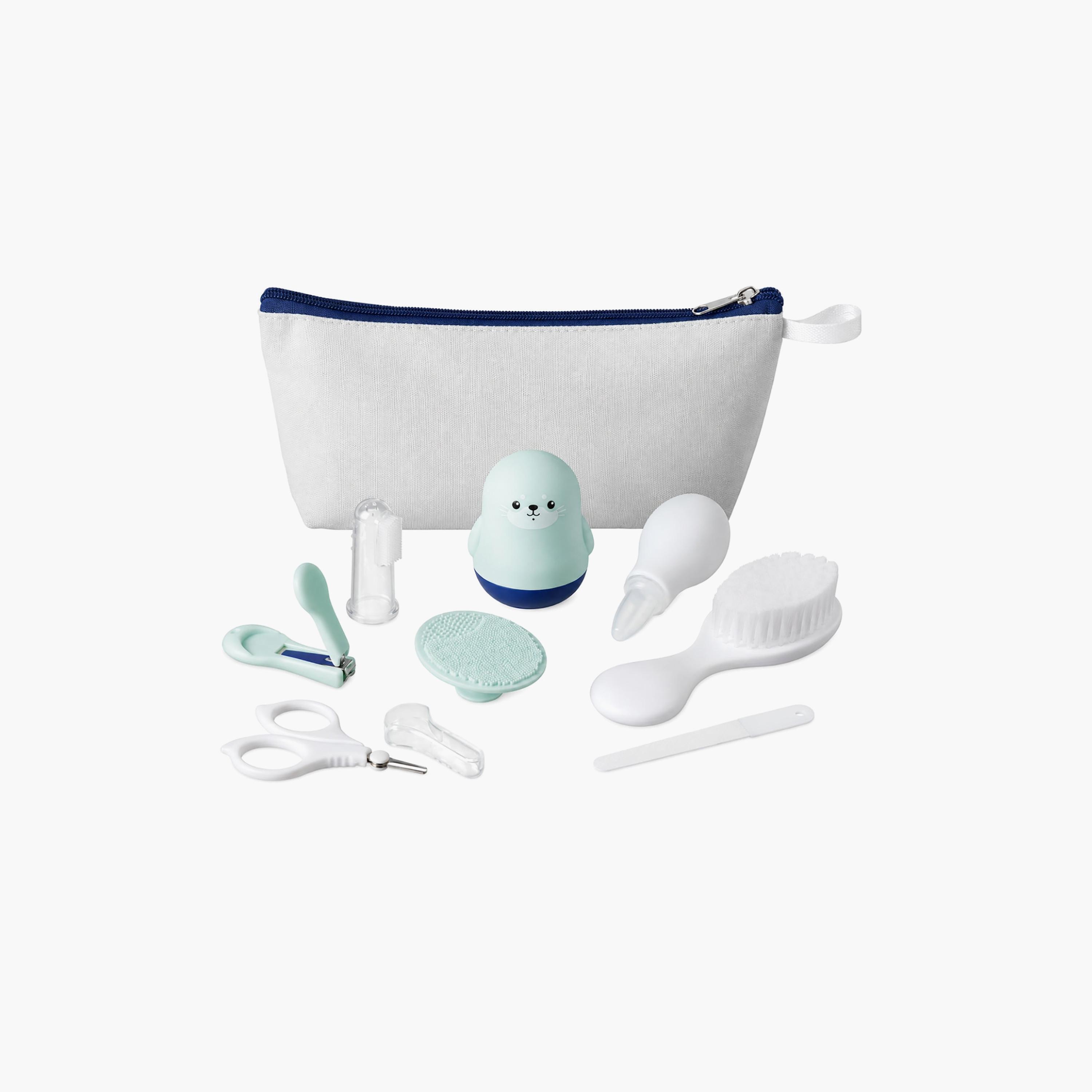 Nuby Bathtime Care Grooming and Hygiene Essentials Set with Brush-baby-bathandcare-hairbodyskincare-image-1