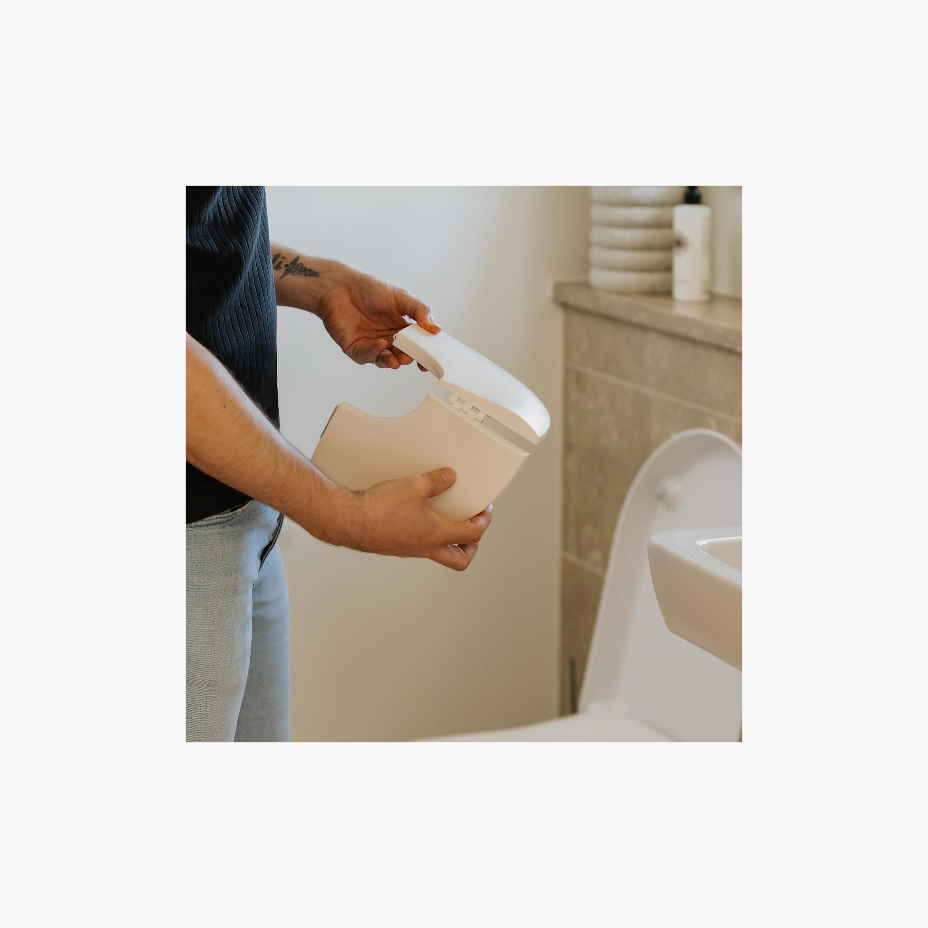 Nuby Portable Folding Toilet Seat with Carry Bag-baby-diapering-pottytraining-image-3