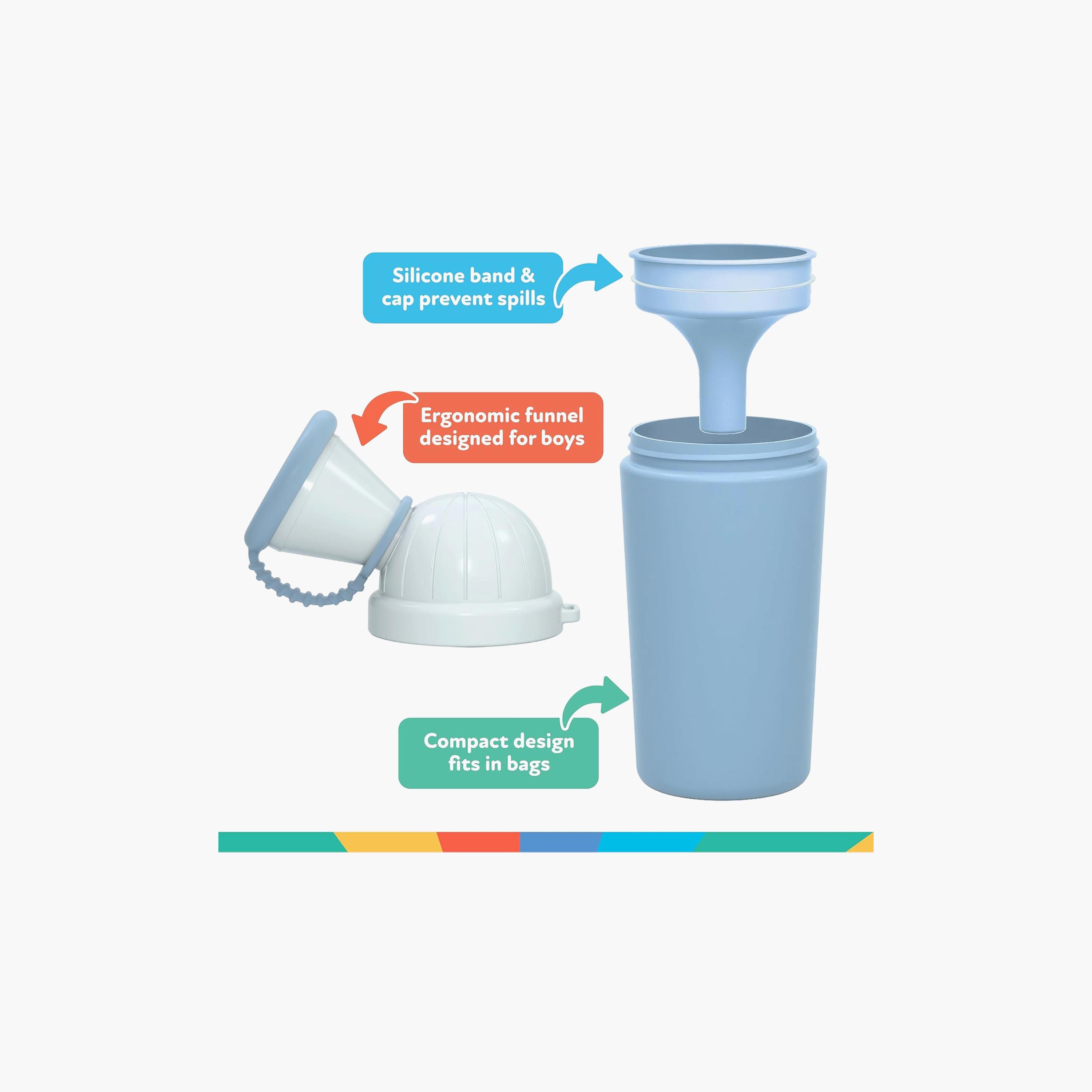 مبولة سفر للأولاد مع قمع وغطاء مانع للتسرب من نوبي-baby-diapering-pottytraining-image-5