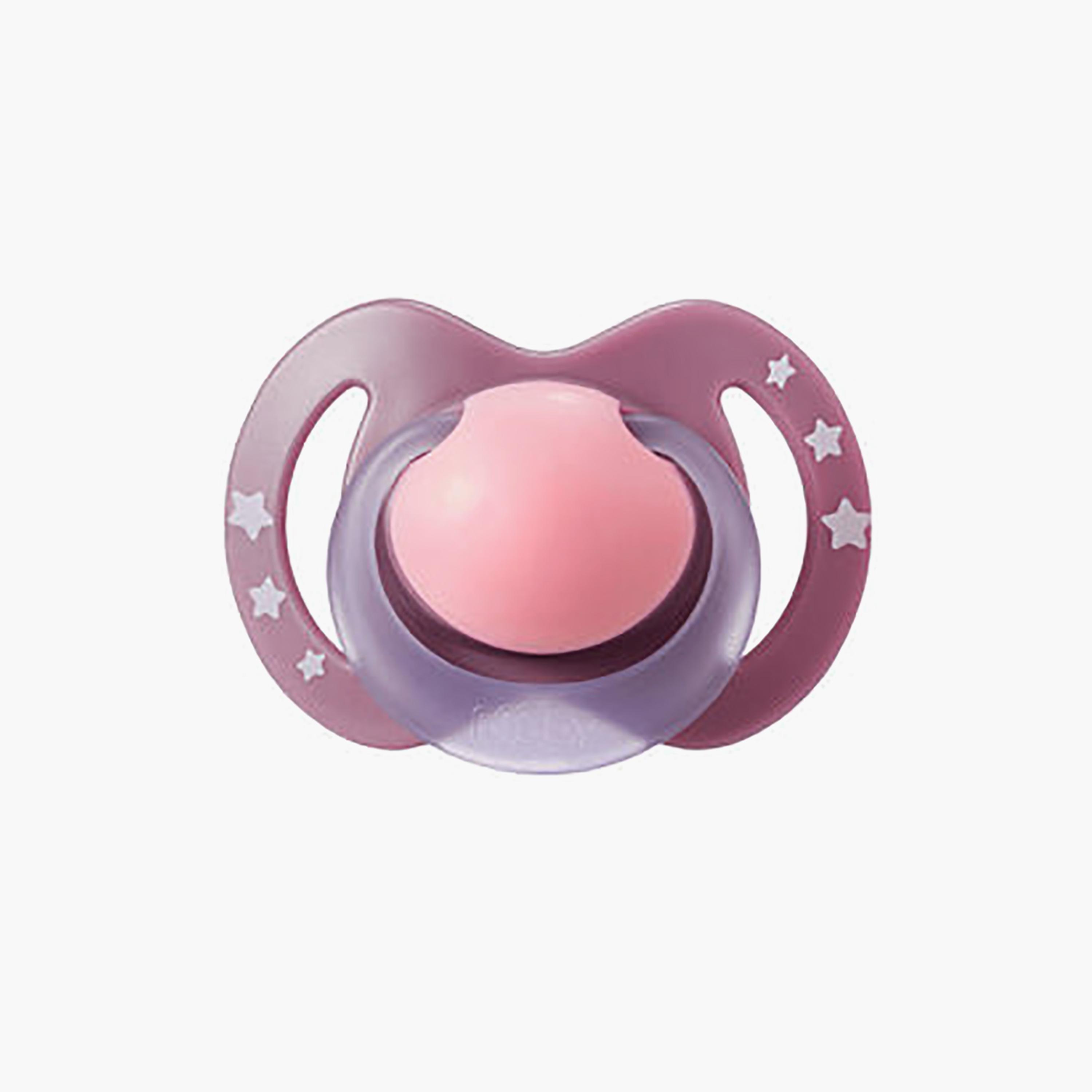 Nuby 2-Piece Night Dummies Glow in the Dark Pacifiers - 18-36 Months-baby-feeding-pacifiers-image-2