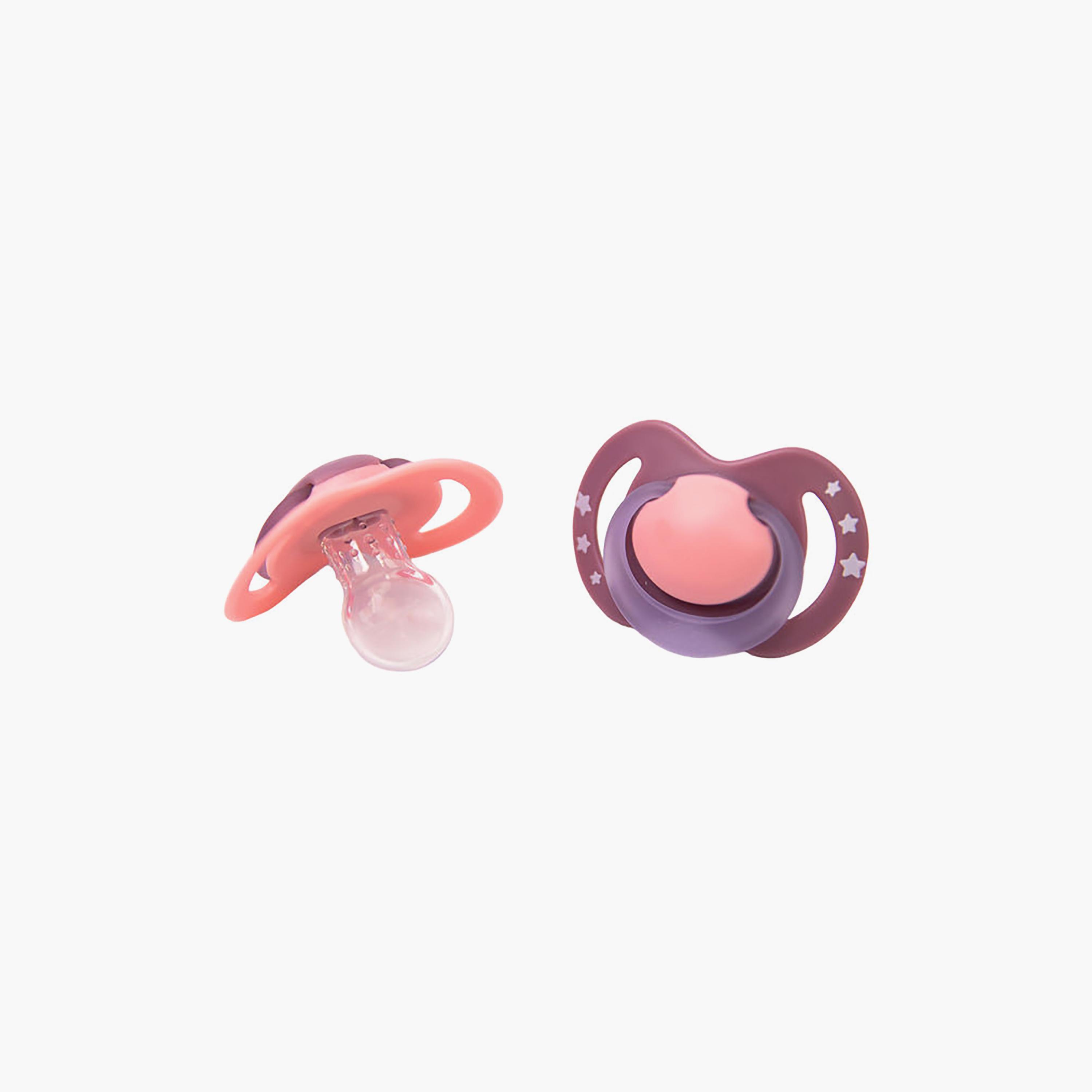 Nuby 2-Piece Night Dummies Glow in the Dark Pacifiers - 18-36 Months-baby-feeding-pacifiers-image-4