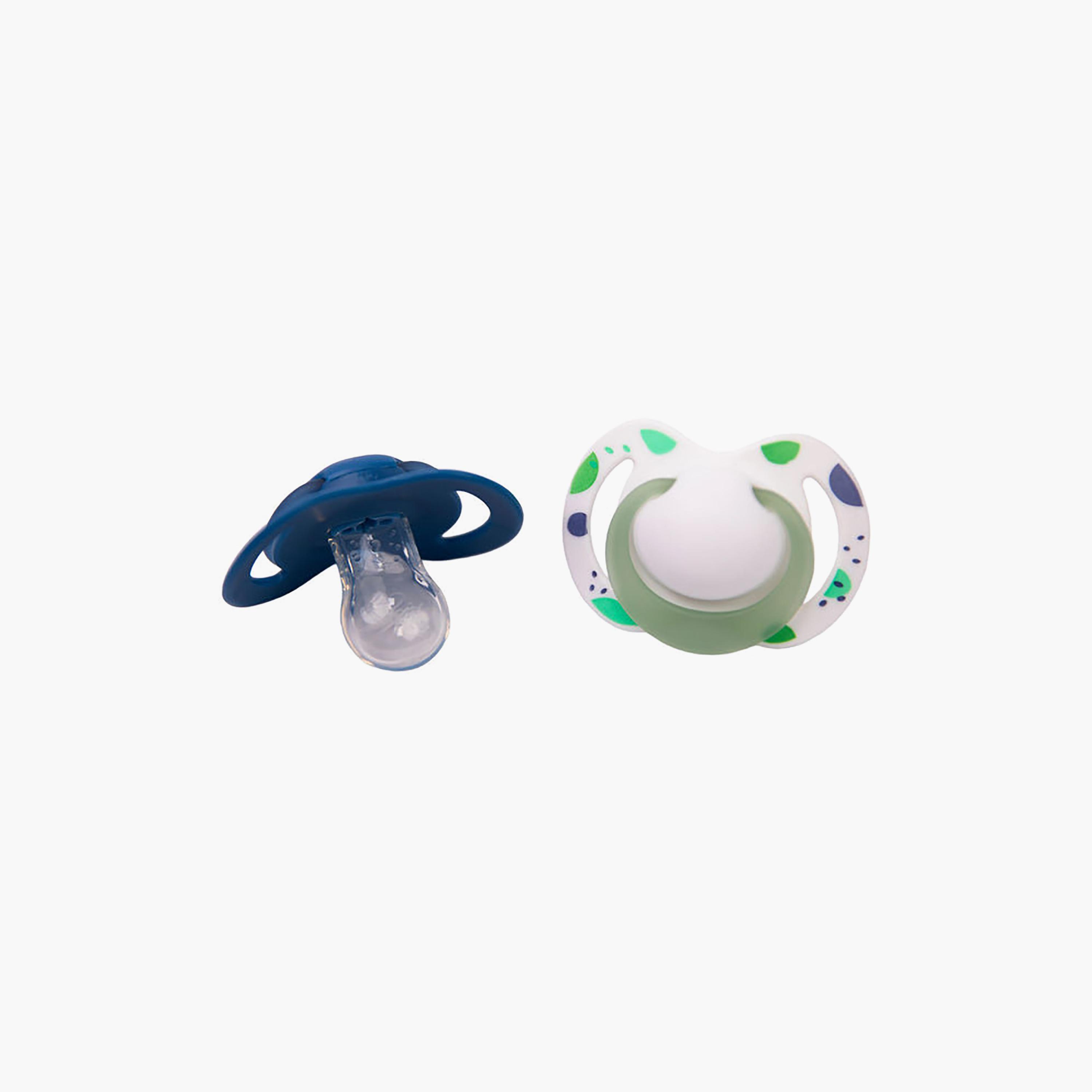 Nuby 2-Piece Night Dummies Glow in the Dark Pacifiers - 6-18 Months-baby-feeding-pacifiers-image-4