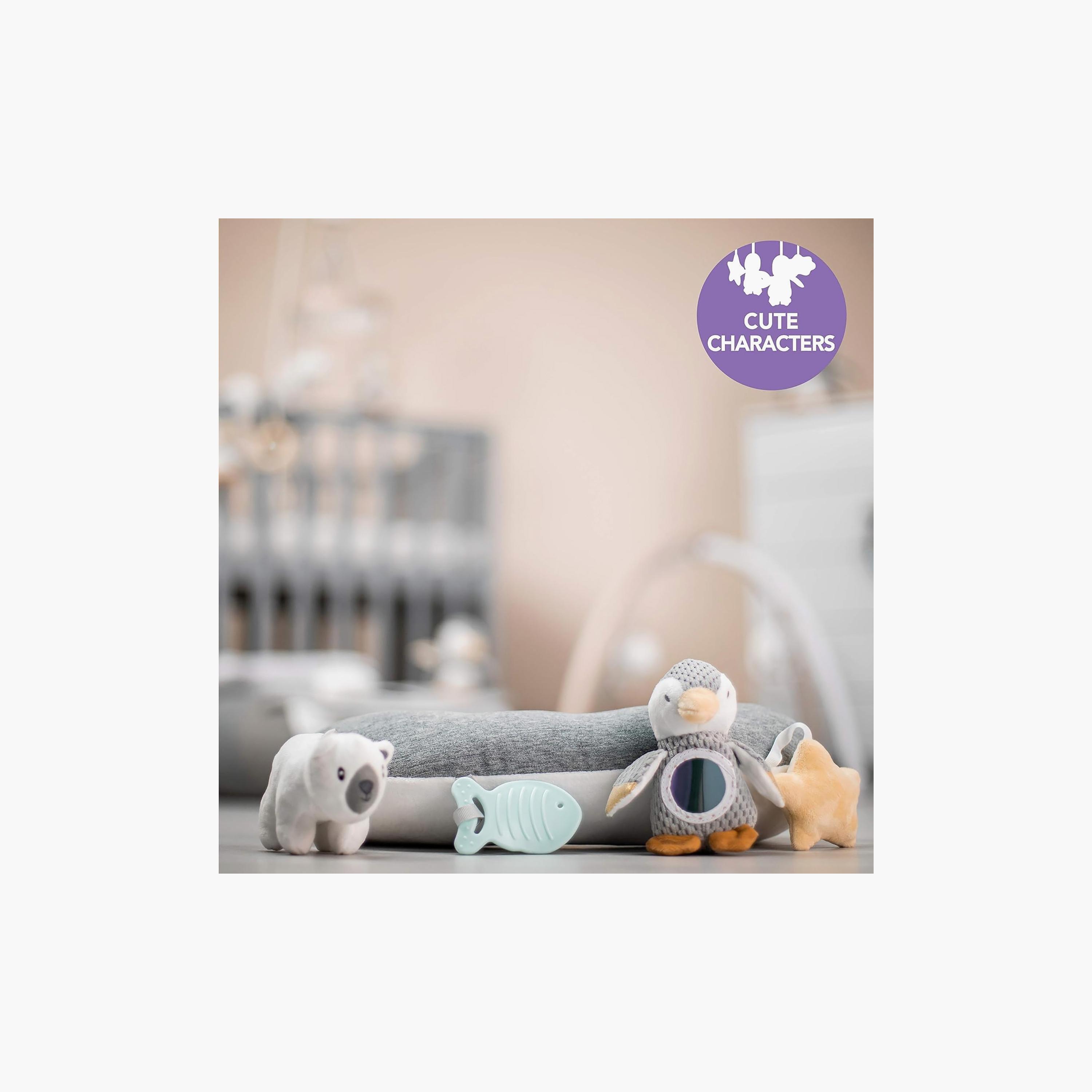 Nuby Nursery Tummy Time Pillow with Attached Teether & Plush Toys-baby-nursery-babybedding-image-5