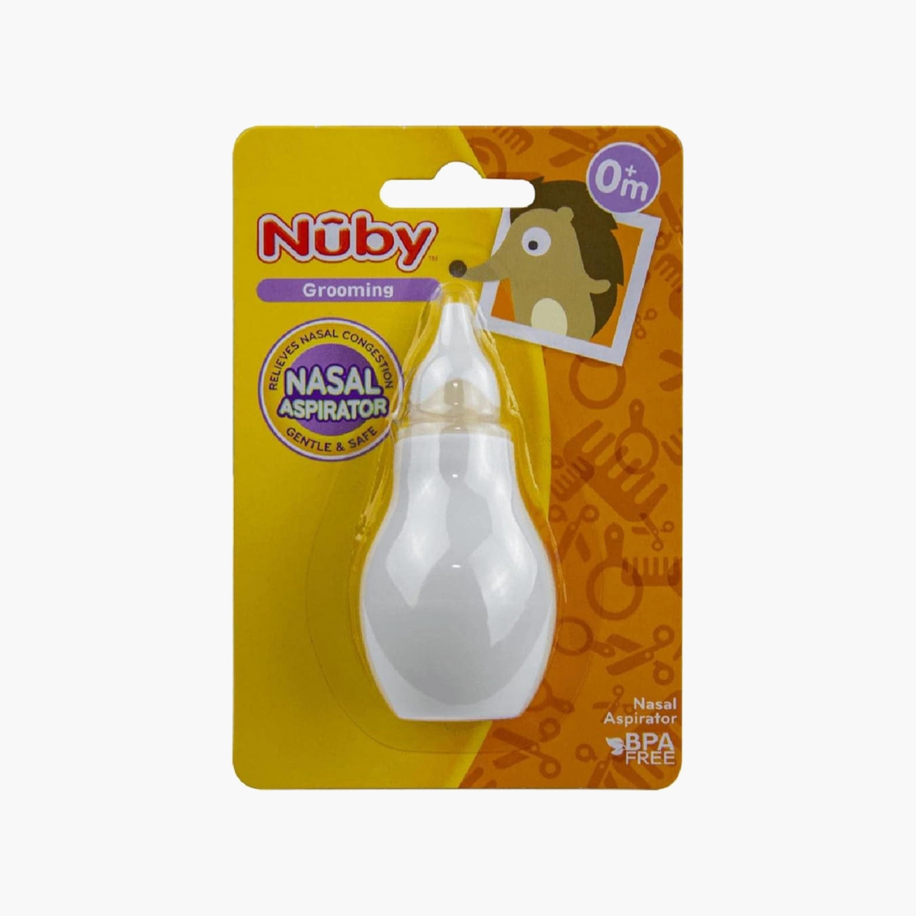 Nuby Grooming Nasal Aspirator for Gentle Nasal Congestion Relief-baby-healthandsafety-thermometersandaspirators-image-2