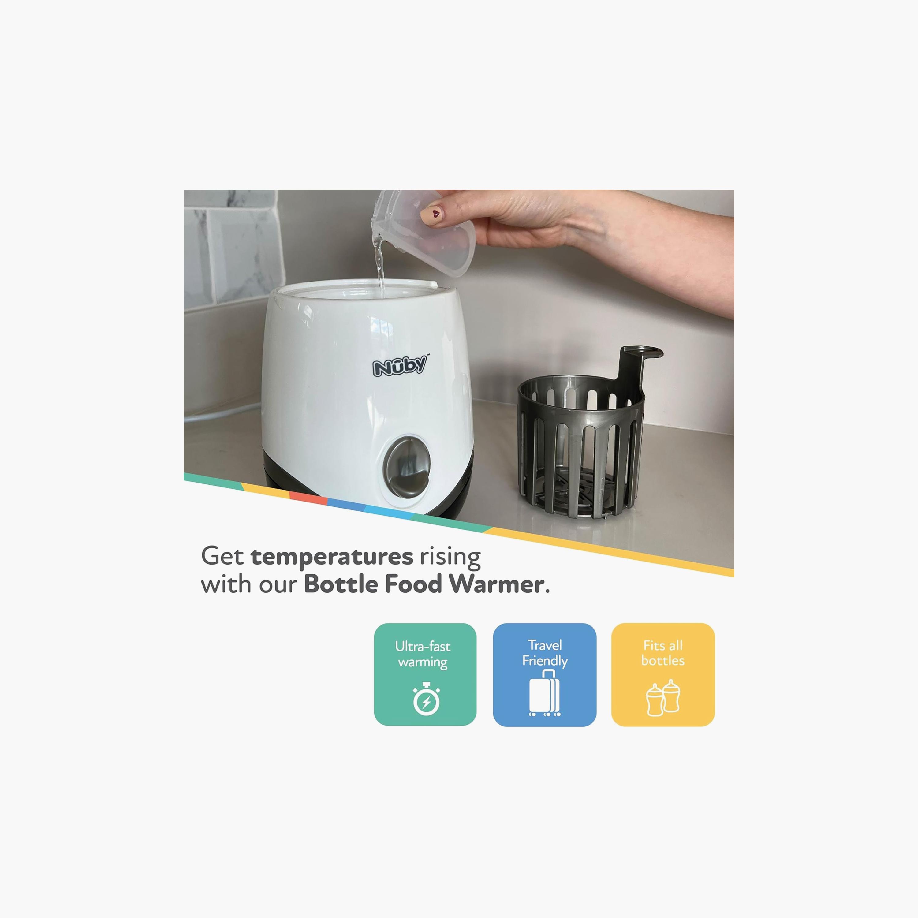 جهاز تسخين كهربائي للرضاعات وطعام الأطفال مع تحكم سهل بالحرارة من نوبي-baby-feeding-sterilizersandwarmers-image-5