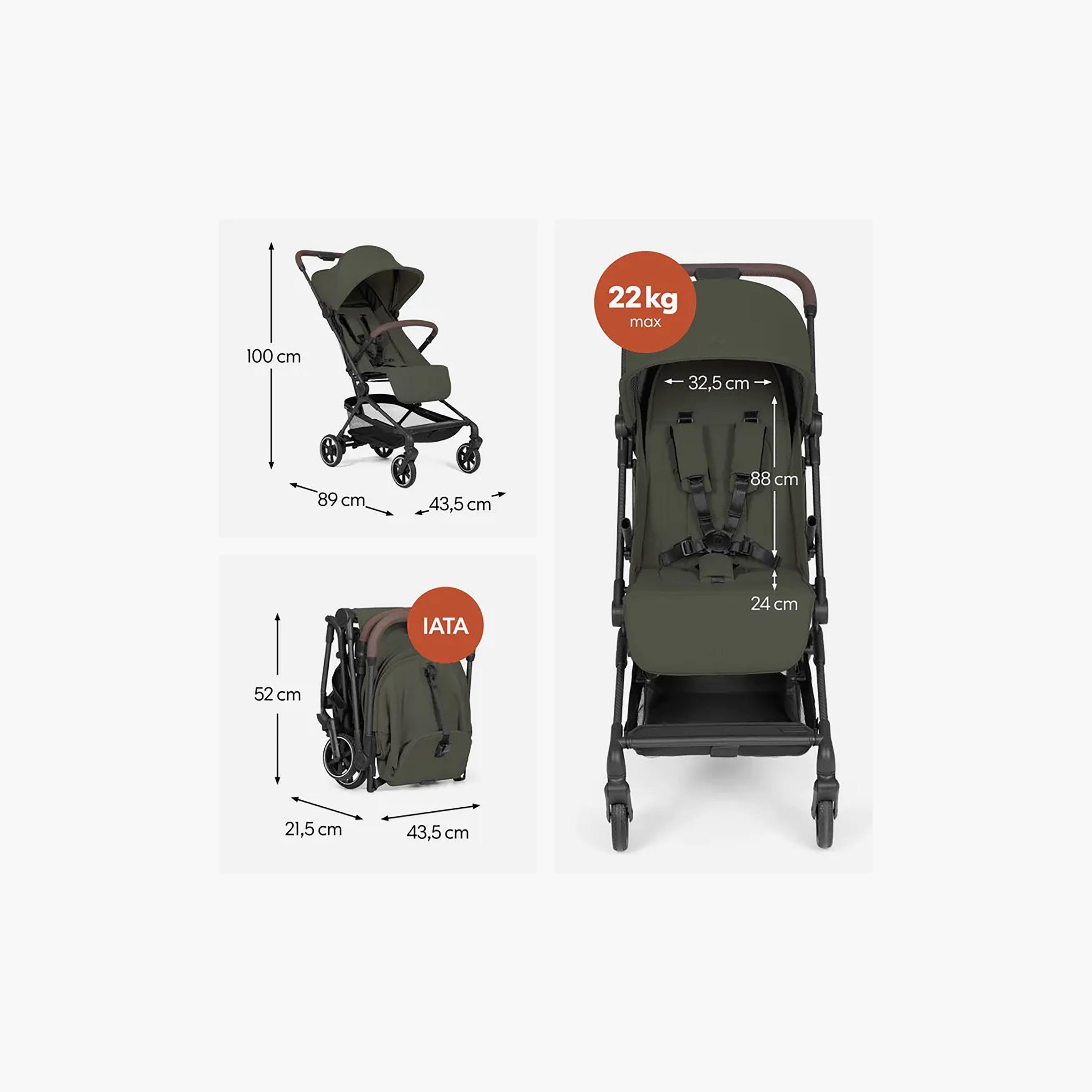 عربة أطفال فائقة الخفة لايت أند كير من الكاربون مع طي مدمج من هوك-baby-gear-strollersandprams-strollers-image-8